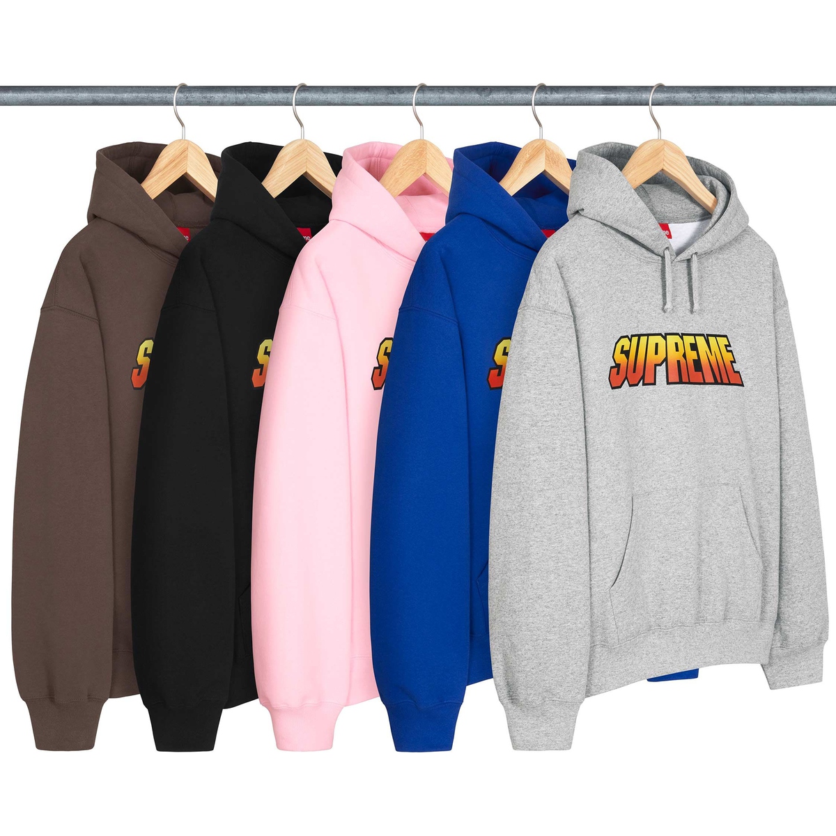 Supreme Gradient Hooded Sweatshirt released during spring summer 24 season