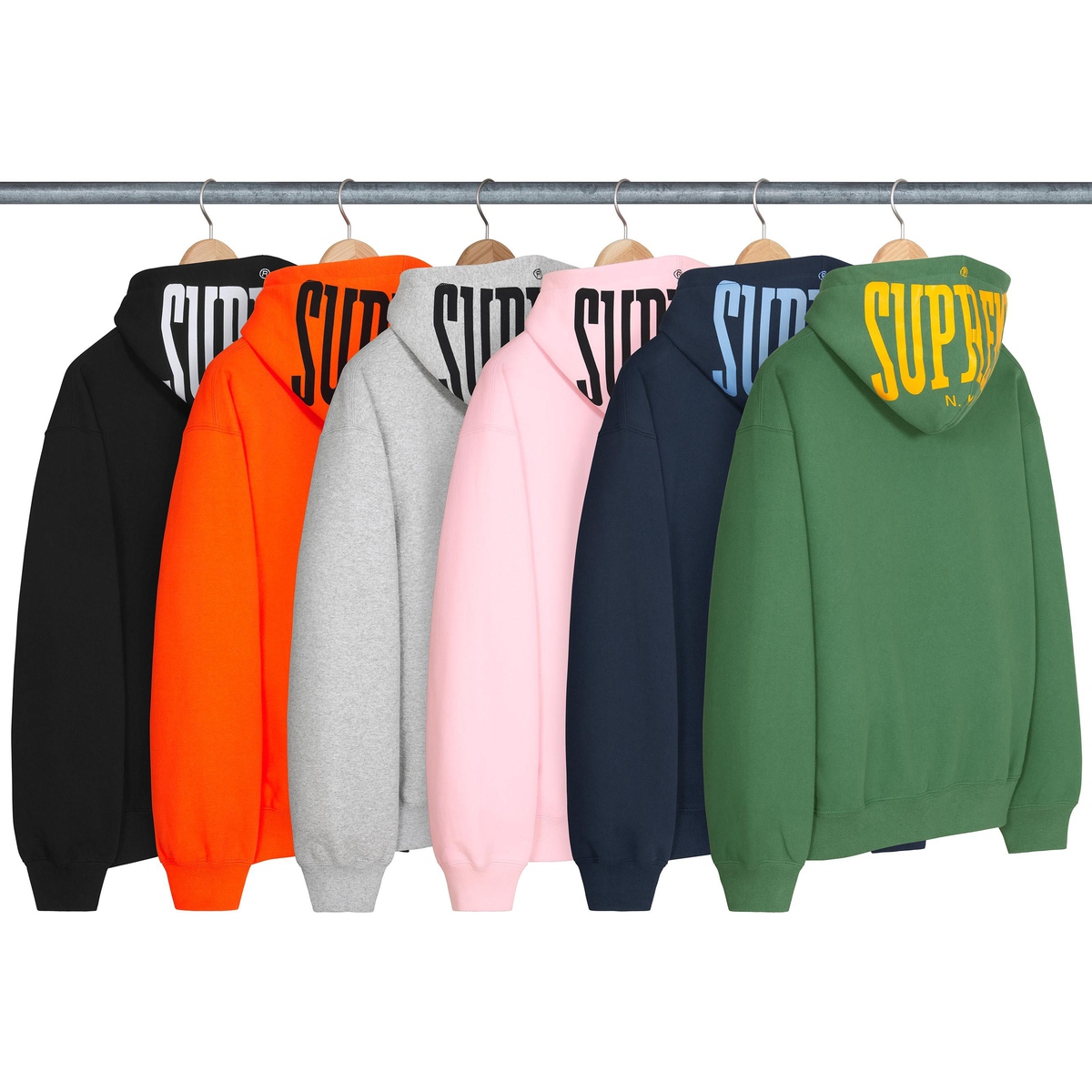 Supreme Warm Up Hooded Sweatshirt for spring summer 24 season