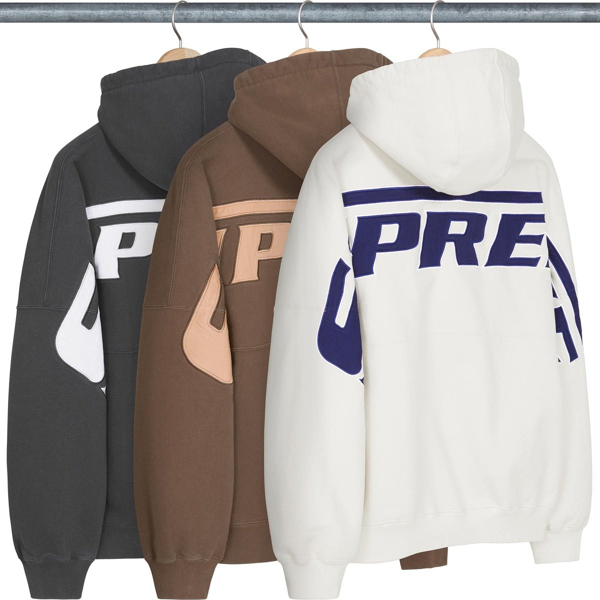 Supreme Wrapped Half Zip Hooded Sweatshirt releasing on Week 11 for spring summer 2024