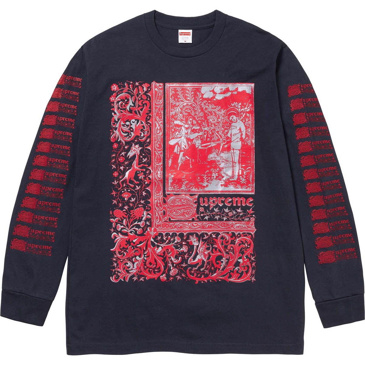 Supreme Saint Sebastian L S Tee for spring summer 24 season