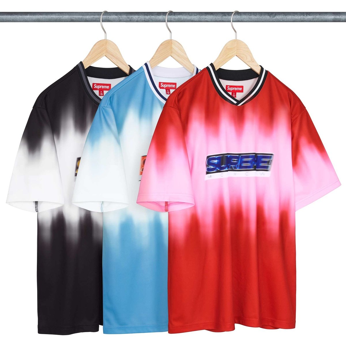 Supreme Blur Soccer Jersey released during spring summer 24 season