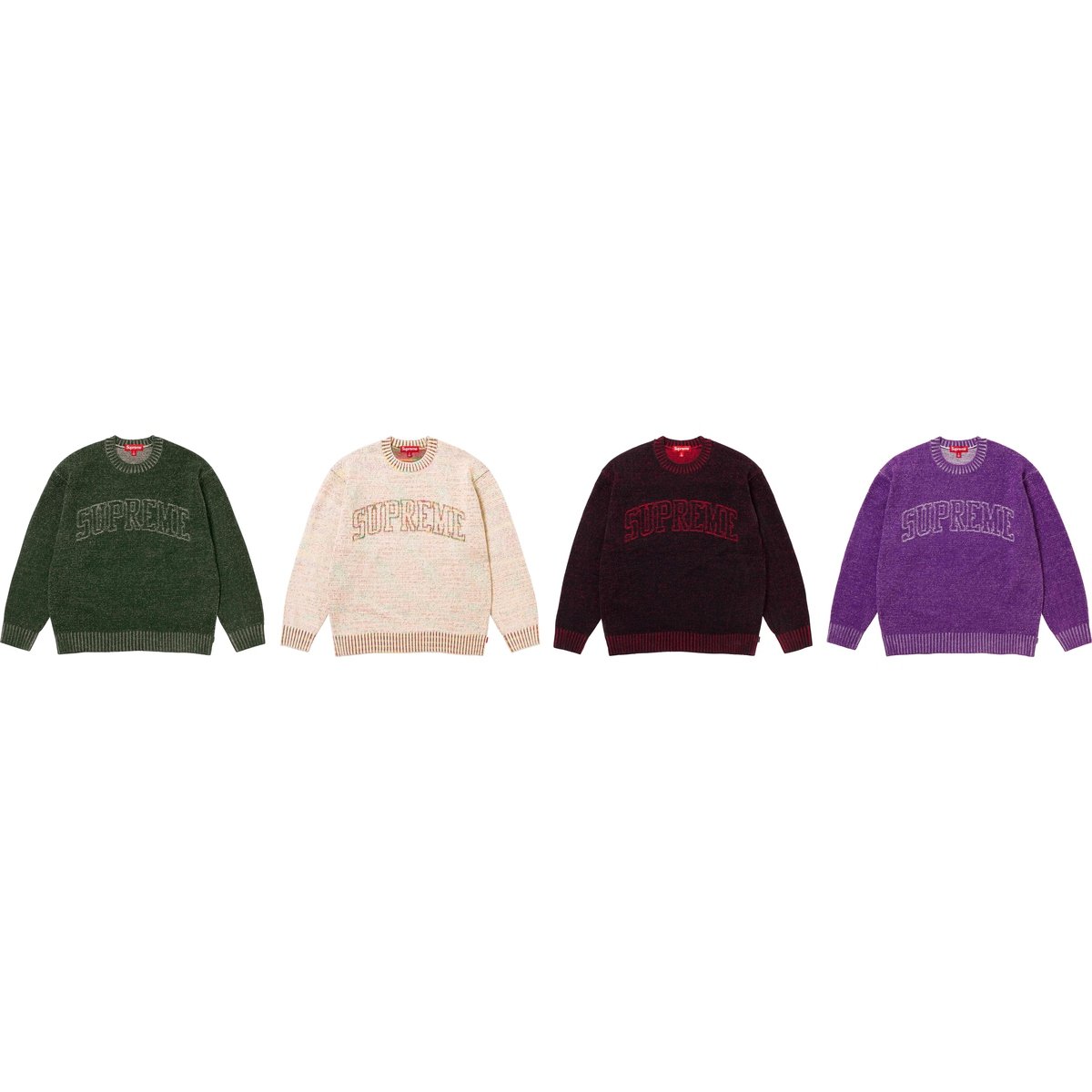 Supreme Contrast Arc Sweater for spring summer 24 season