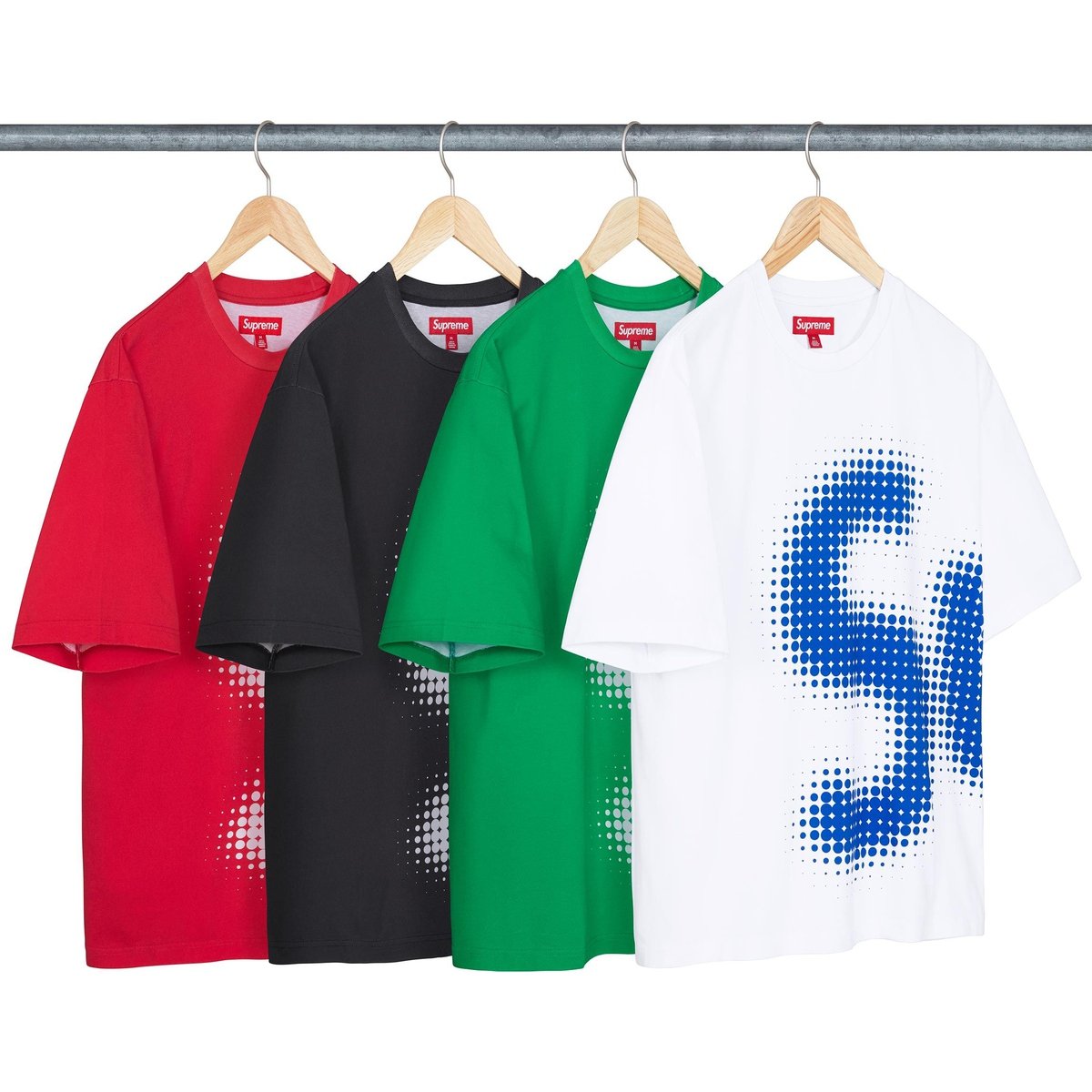 Supreme Halftone S S Top for spring summer 24 season