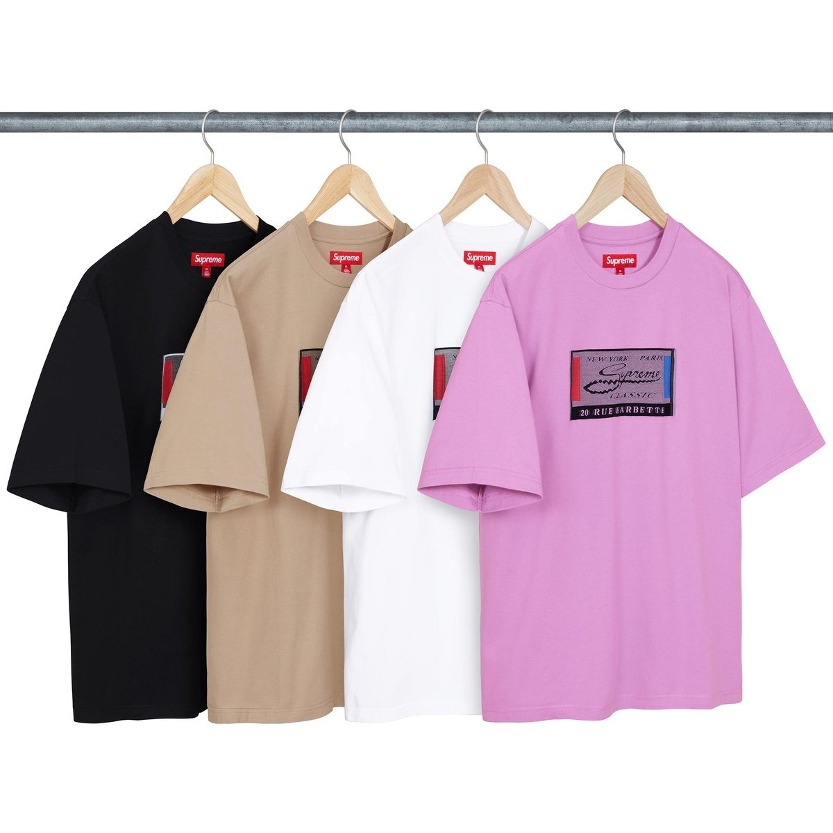 Supreme Intarsia Label S S Top for spring summer 24 season