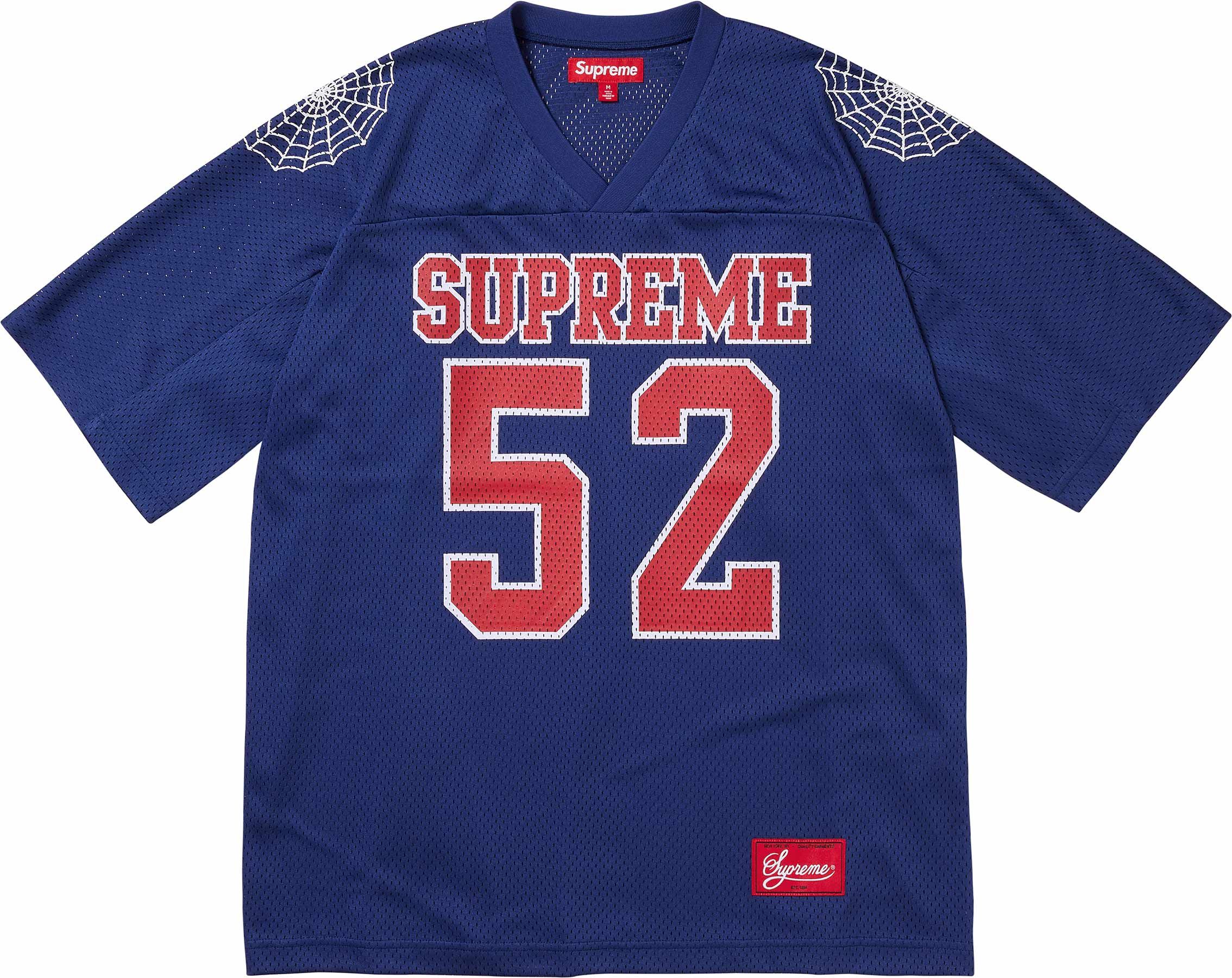 Supreme Spiderweb Football Jersey く日はお得♪ - シャツ