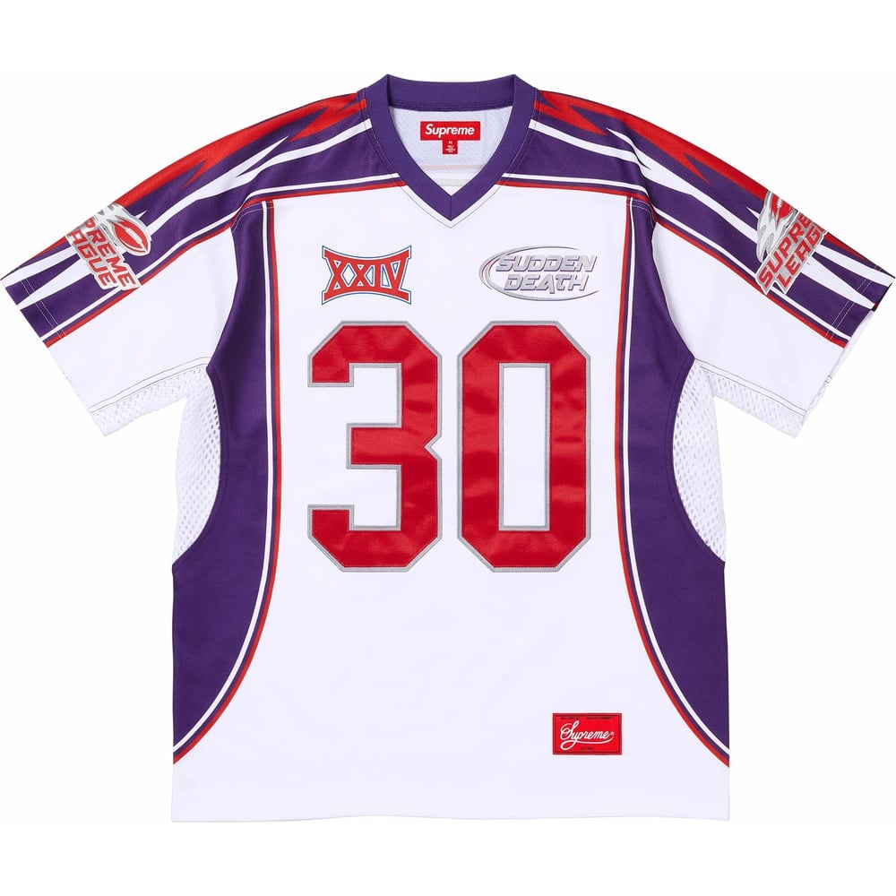 Supreme Sudden Death Football Jersey (SS24) - $148