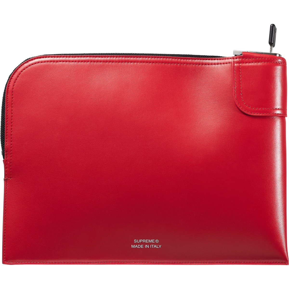 Supreme Leather Money Bag (SS25) - Red