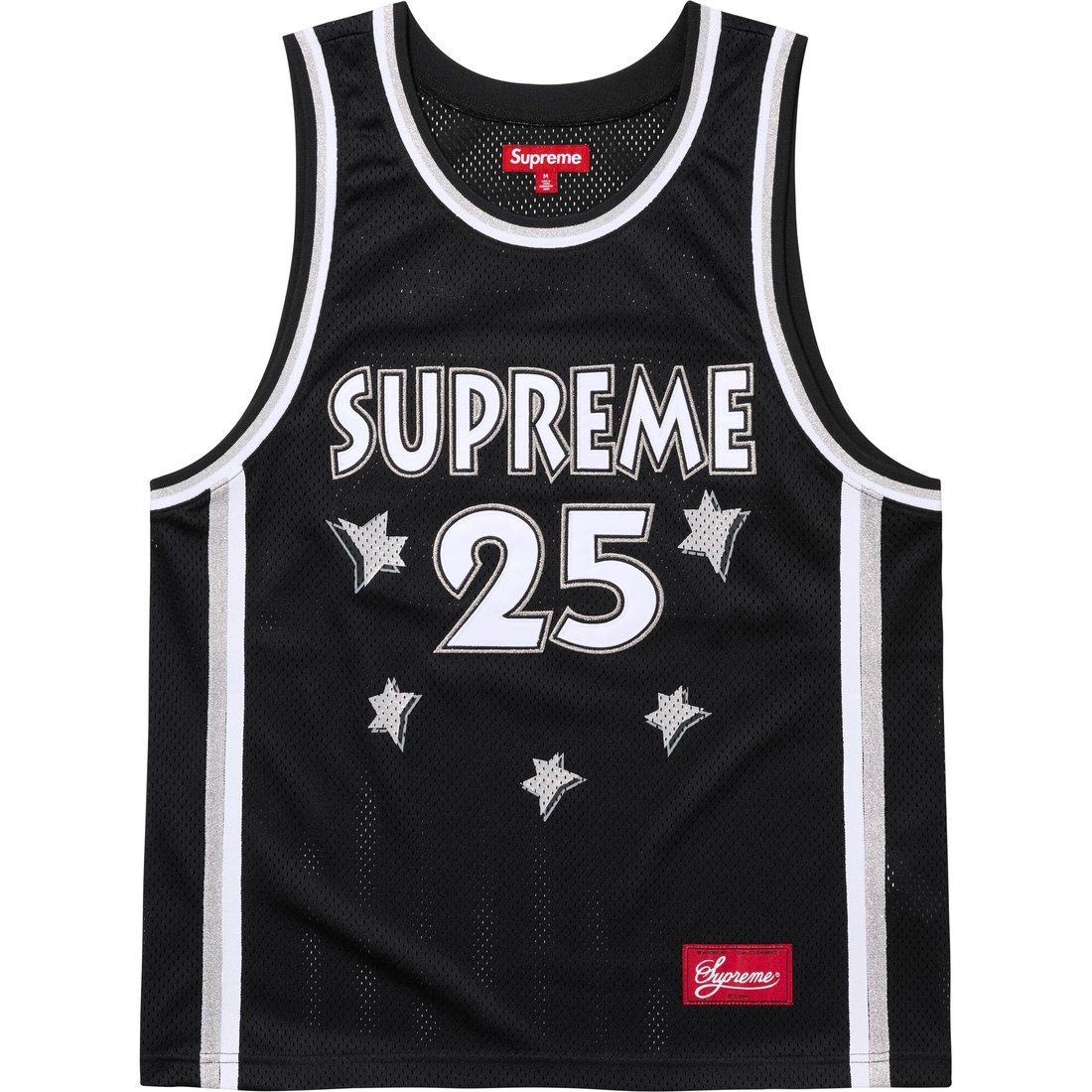 Supreme All Star Basketball Jersey (SS25) - Black - $118