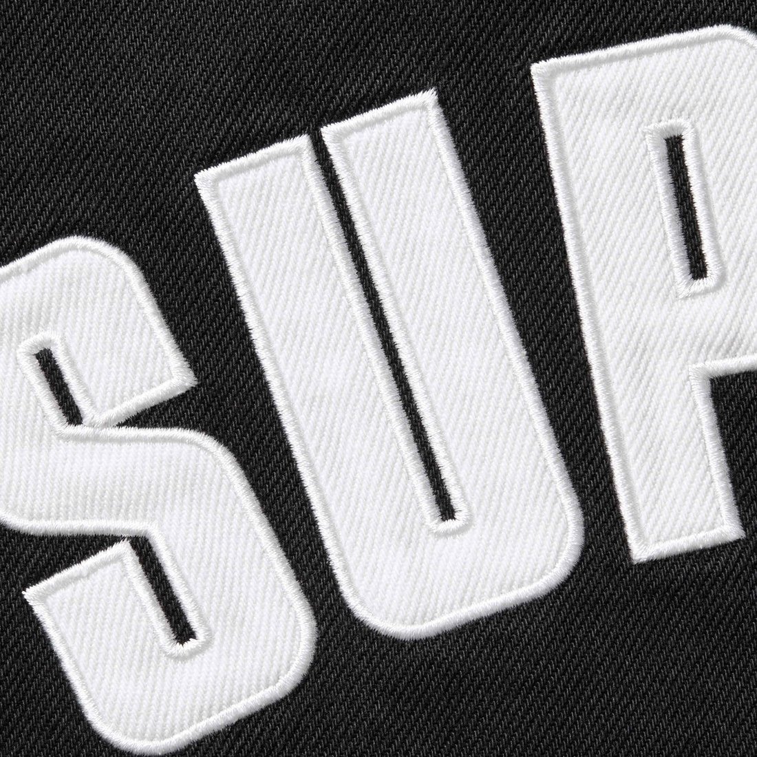 Supreme Arc Denim Coaches Jacket (SS25) - Black - $188