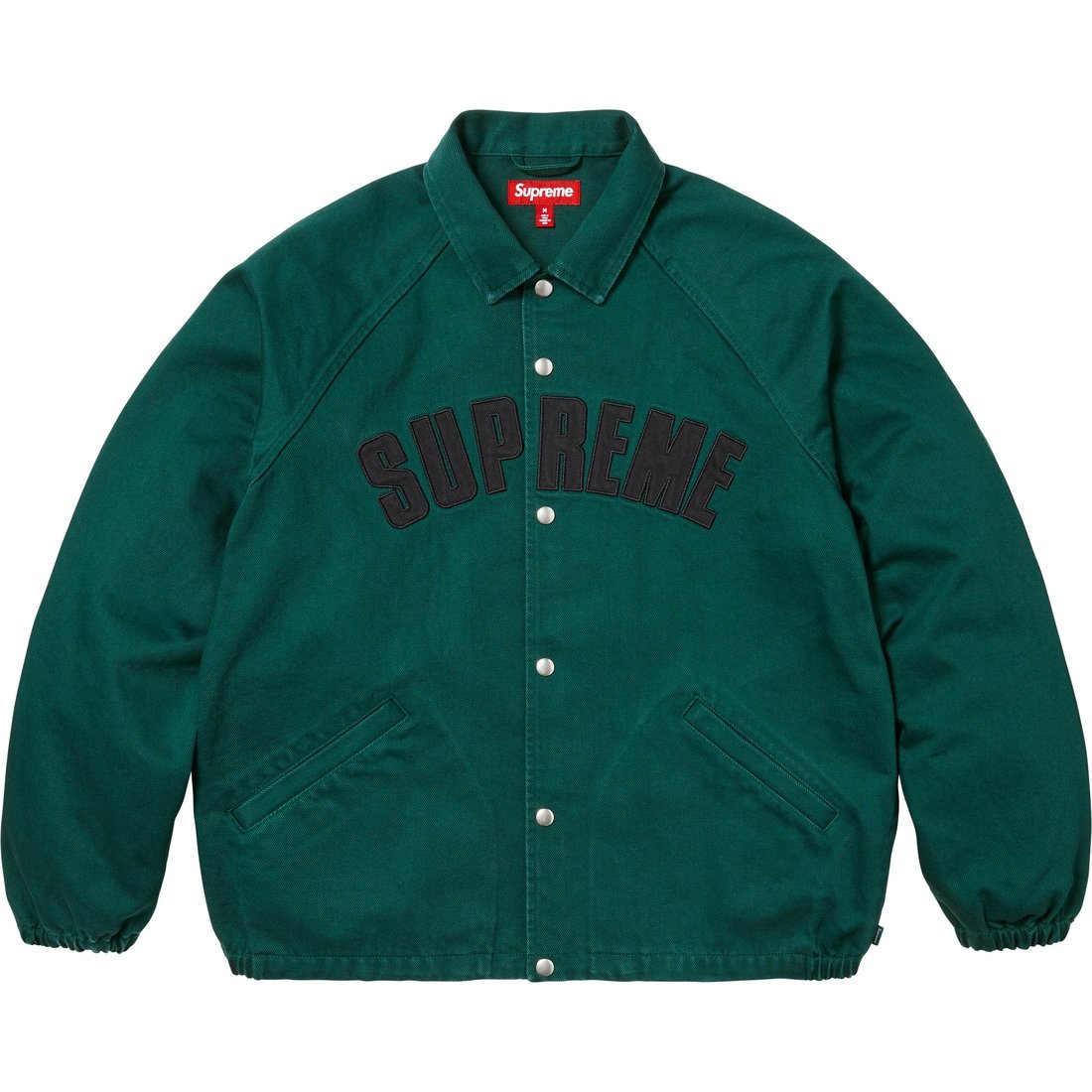 Supreme Arc Denim Coaches Jacket (SS25) - Green - $188