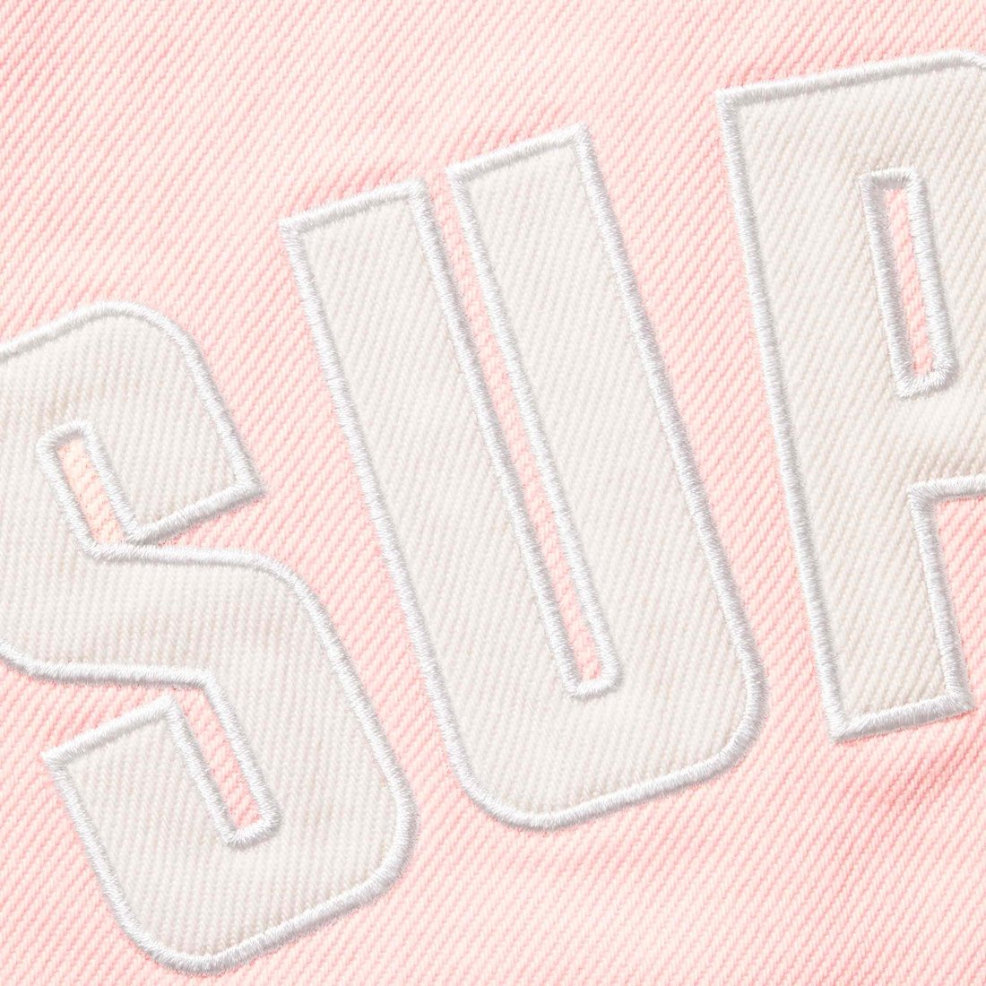 Supreme Arc Denim Coaches Jacket (SS25) - Light Pink - $188