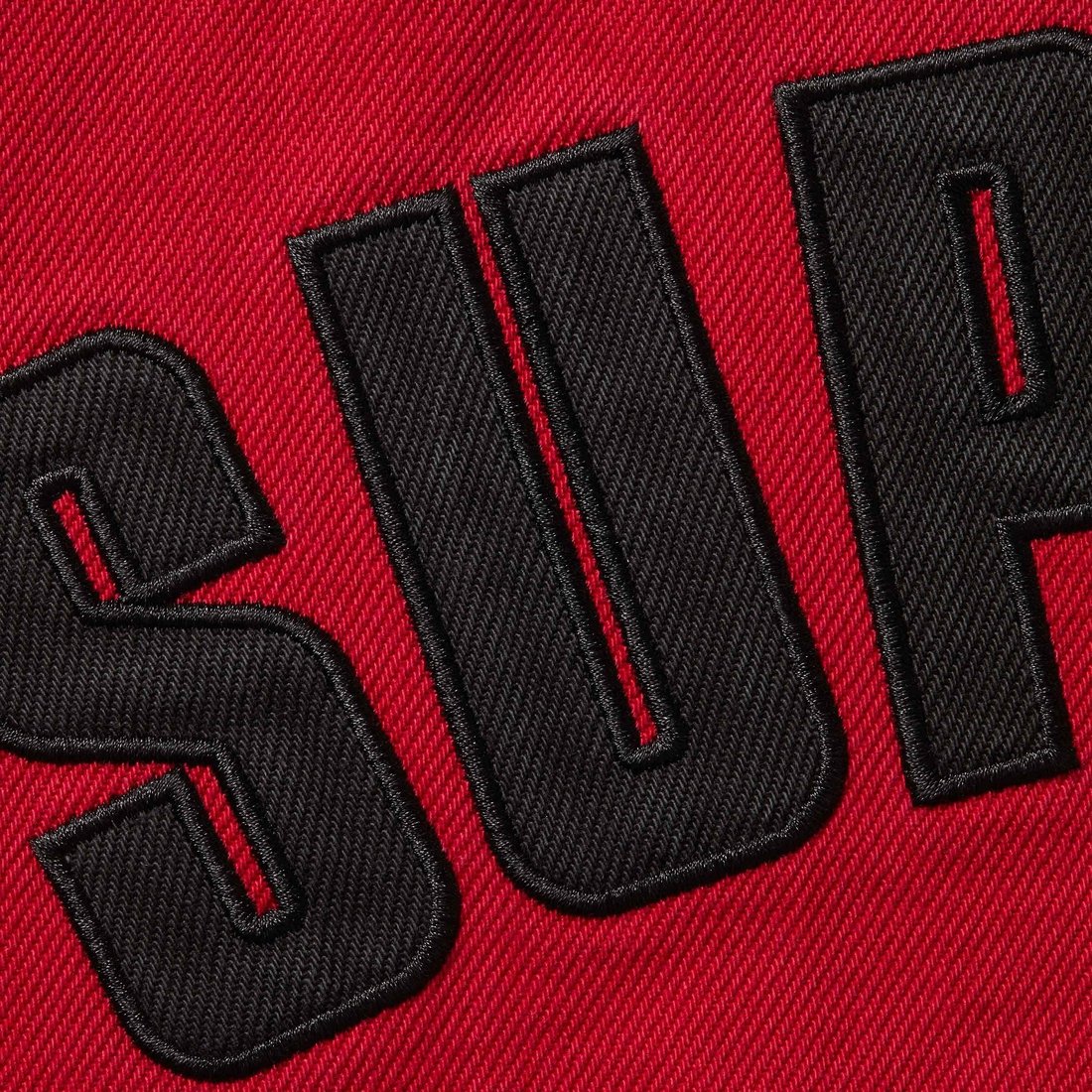Supreme Arc Denim Coaches Jacket (SS25) - Red - $188
