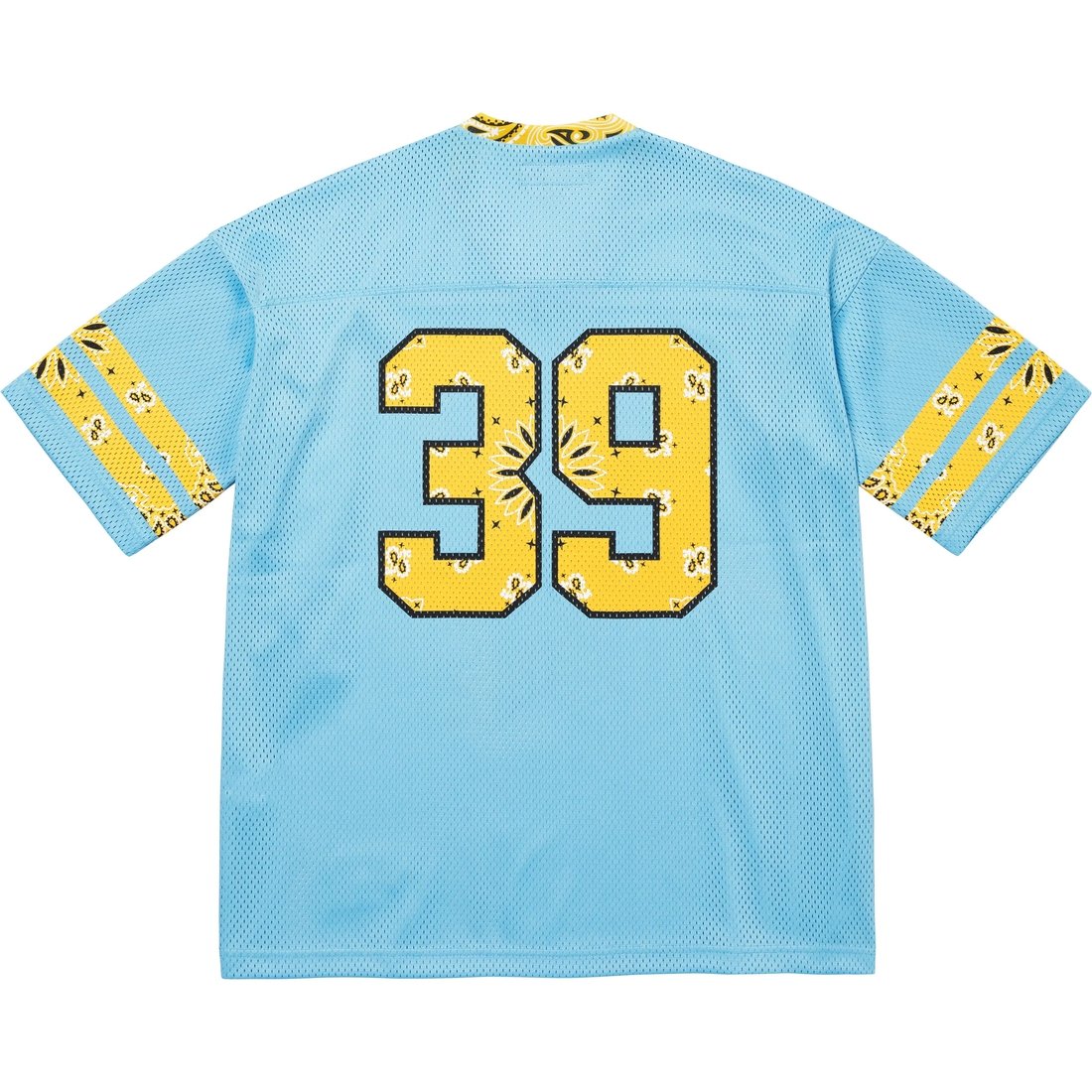 Supreme Bandana Football Jersey (SS25) - Blue - $110