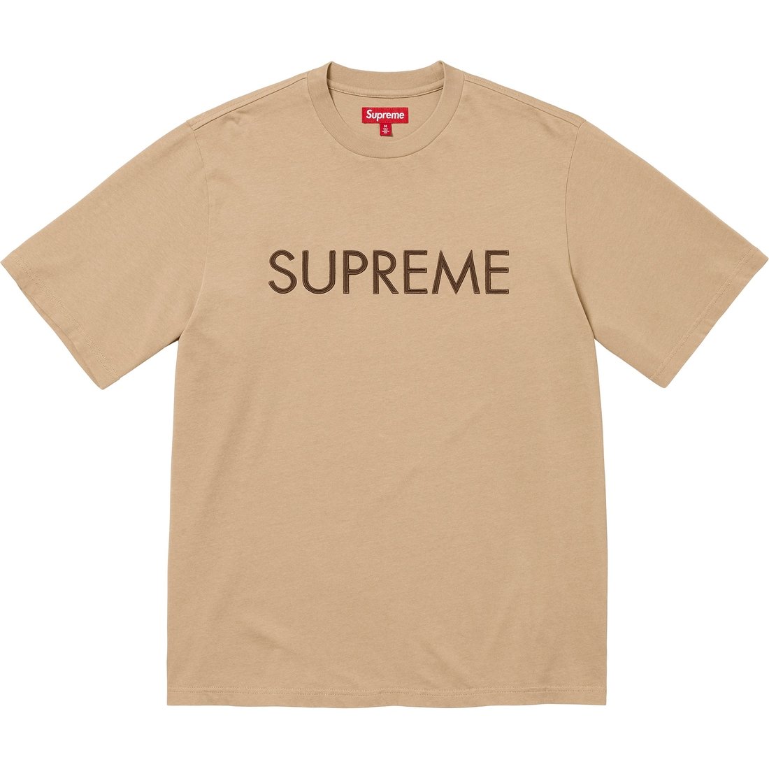 Supreme Capital S S Top (SS25) - Dark Tan - $68
