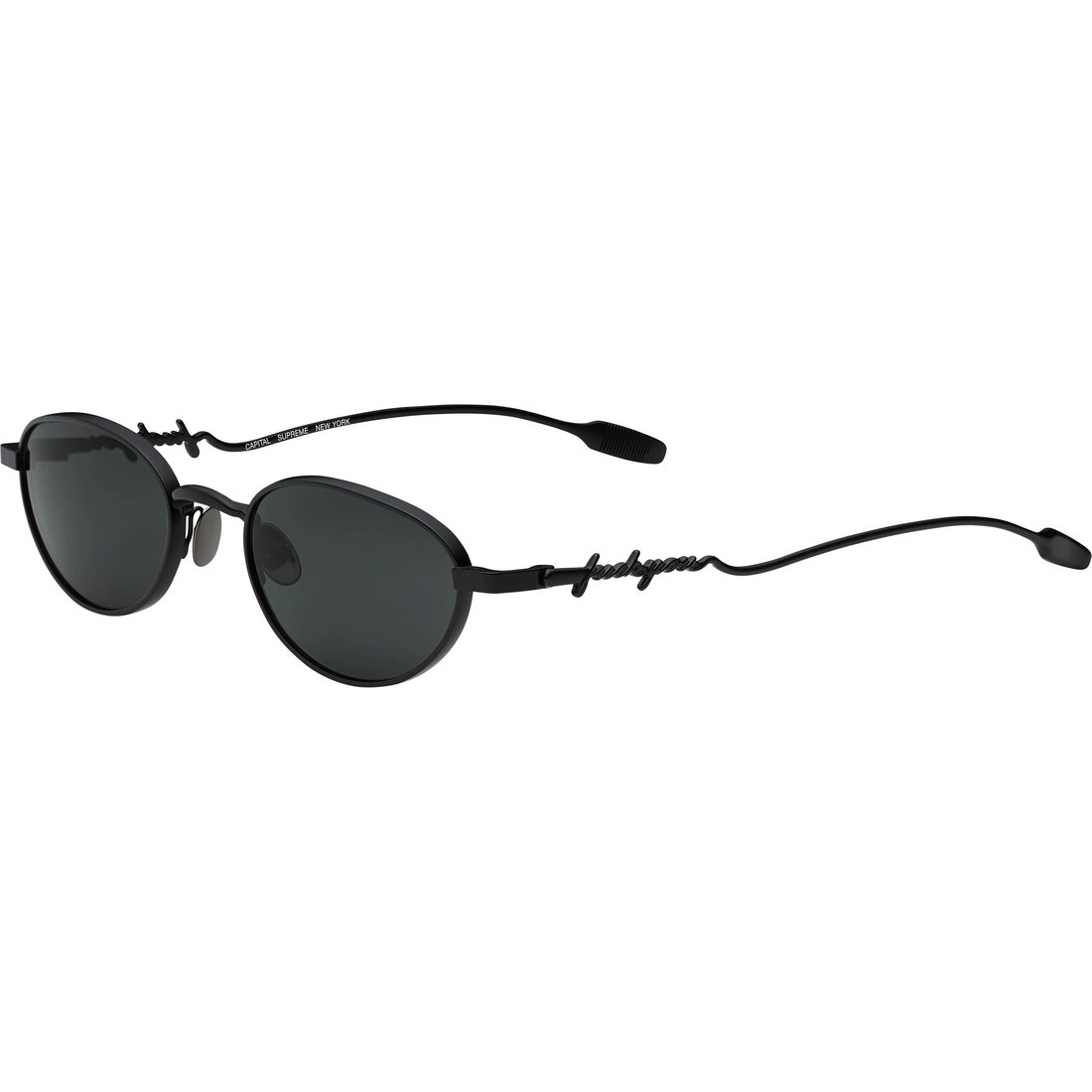 Supreme Capital Sunglasses (SS25) - Black - $248