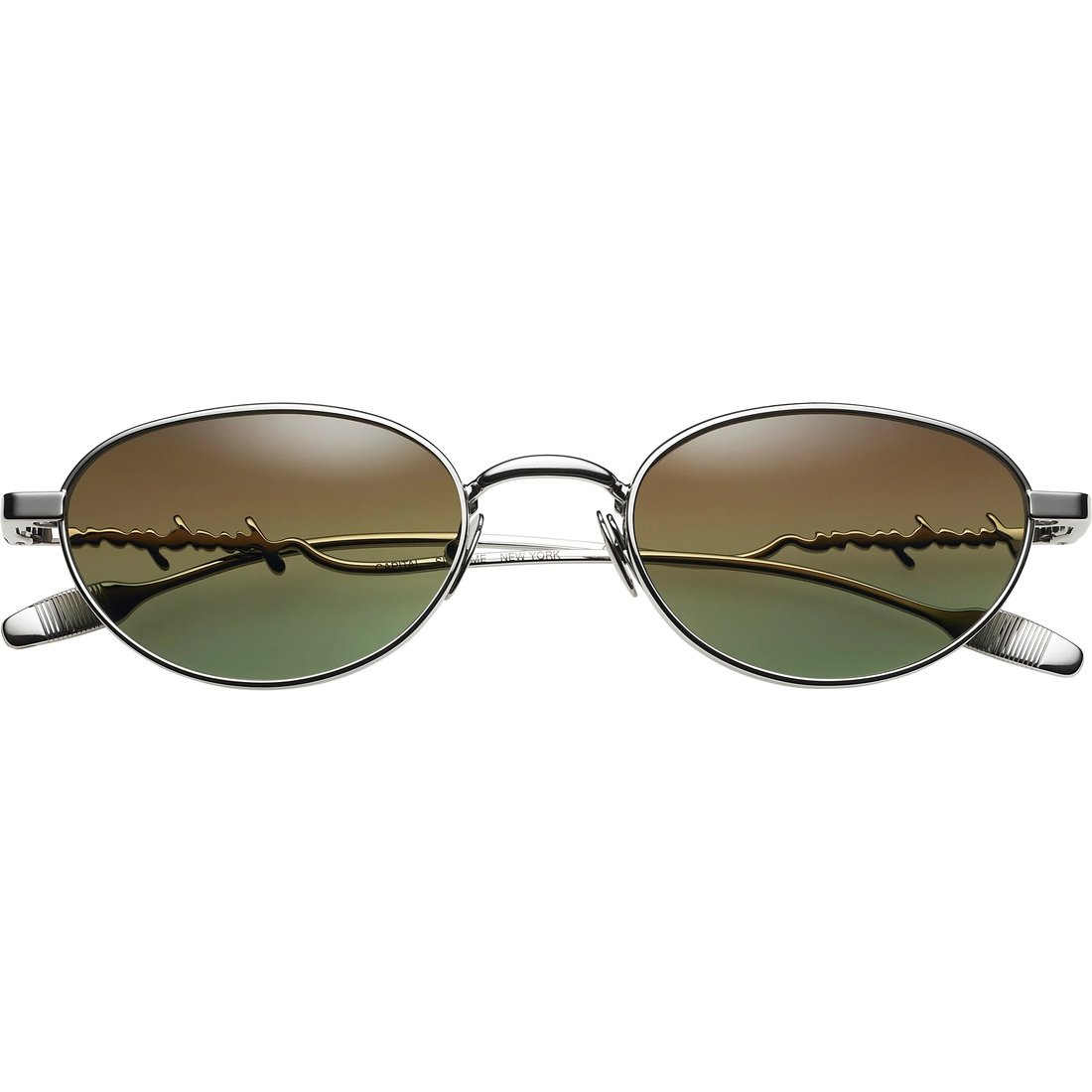 Supreme Capital Sunglasses (SS25) - Silver - $248