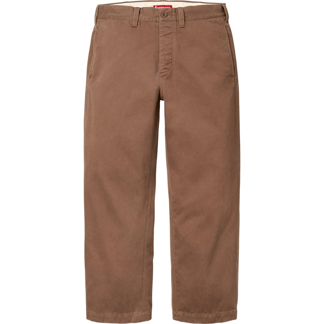 Supreme Chino Pant (SS25) - Brown - $158