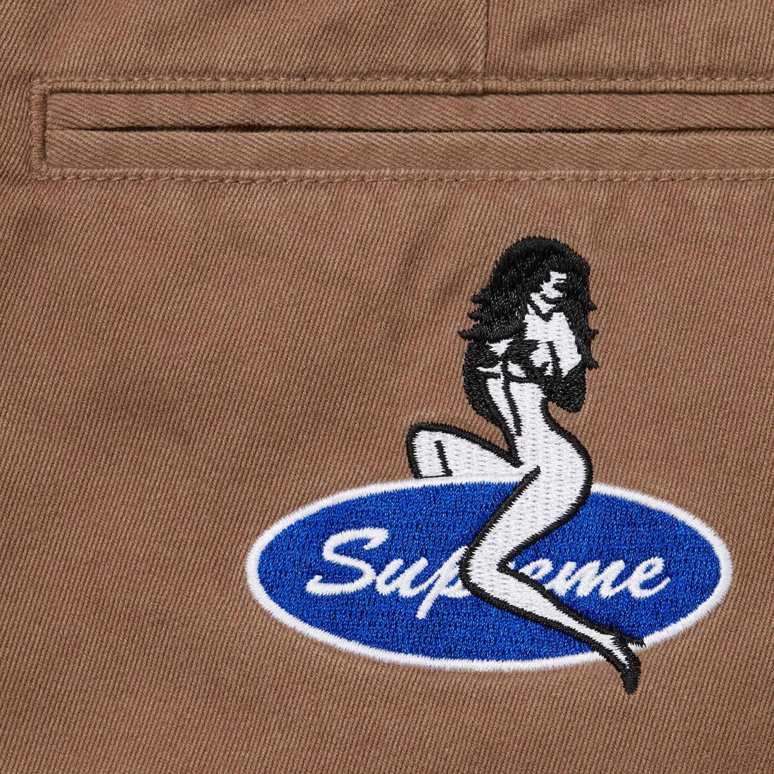 Supreme Chino Pant (SS25) - Brown - $158