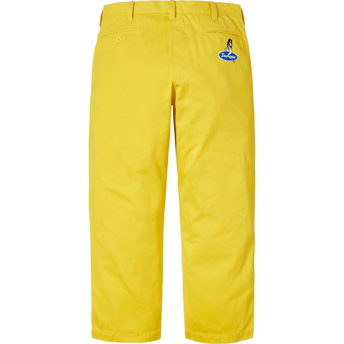 Supreme Chino Pant (SS25) - Lime Yellow - $158