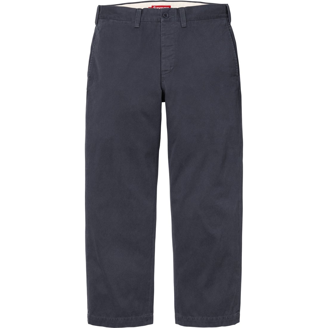 Supreme Chino Pant (SS25) - Navy - $158