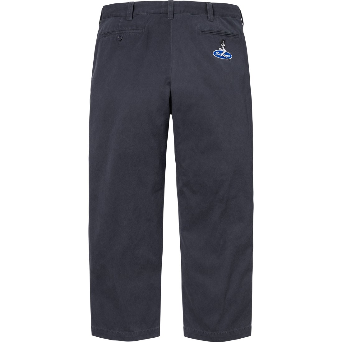 Supreme Chino Pant (SS25) - Navy - $158