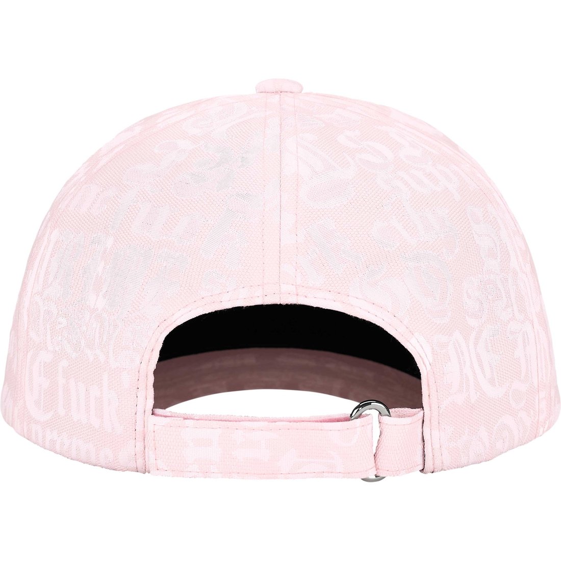 Supreme Cities Jacquard 6-Panel (SS25) - Light Pink - $54
