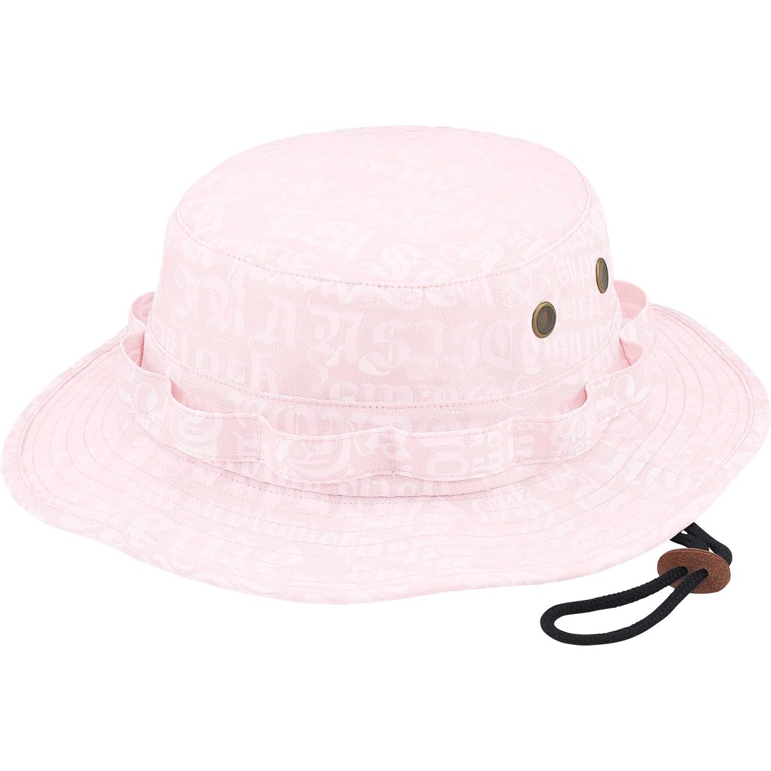 Supreme Cities Jacquard Boonie (SS25) - Light Pink - $68
