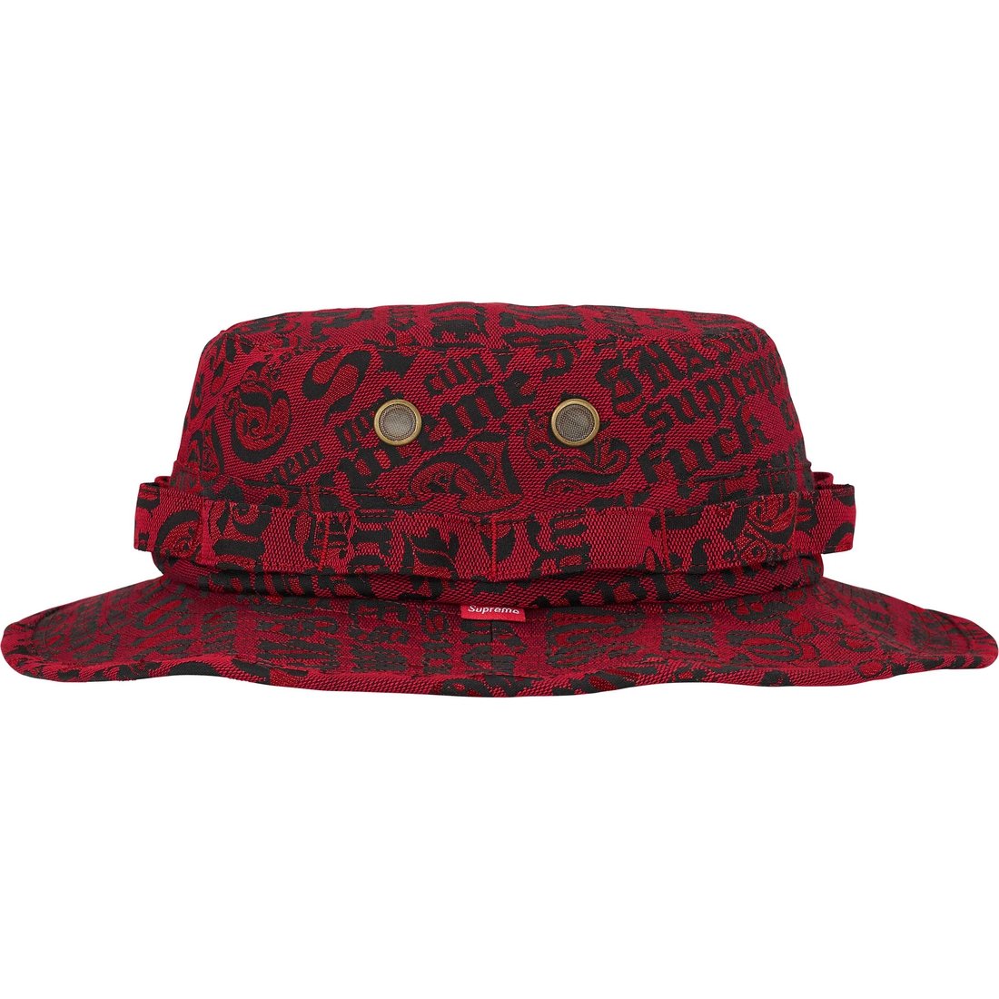 Supreme Cities Jacquard Boonie (SS25) - Red - $68
