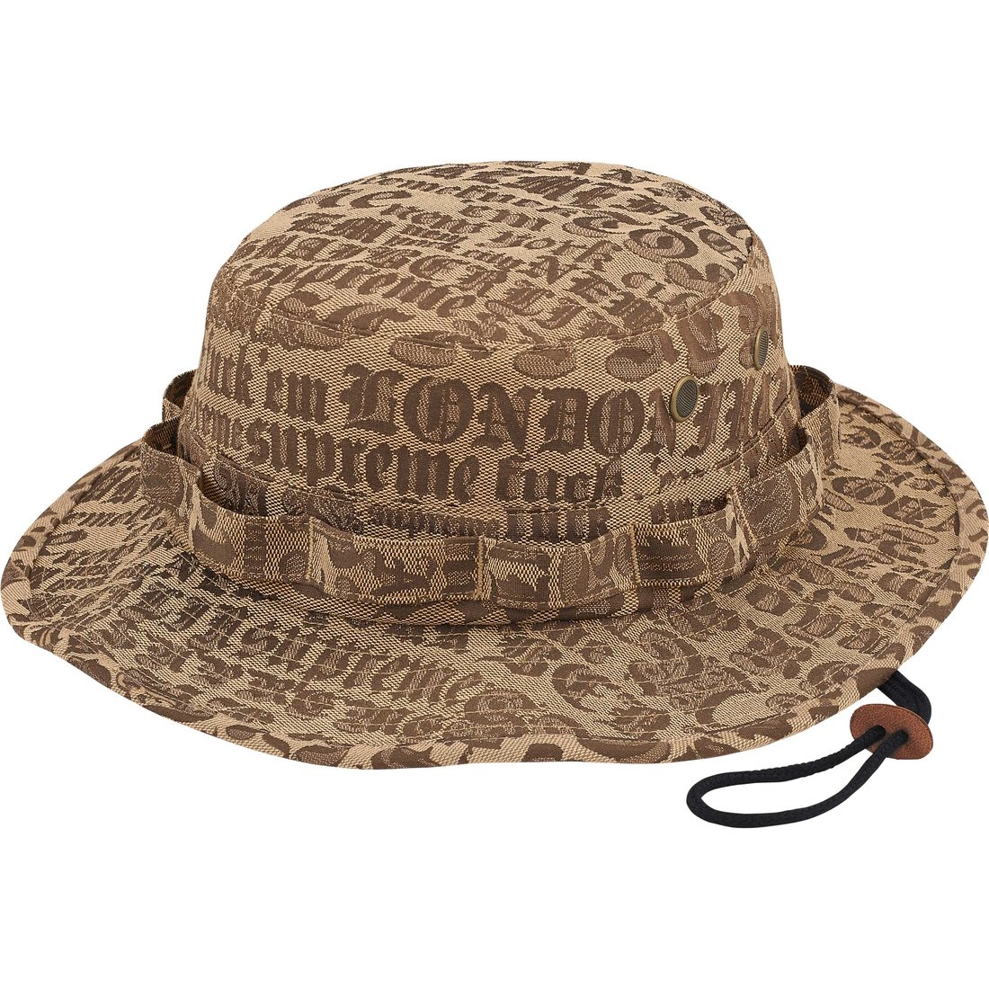 Supreme Cities Jacquard Boonie (SS25) - Tan - $68