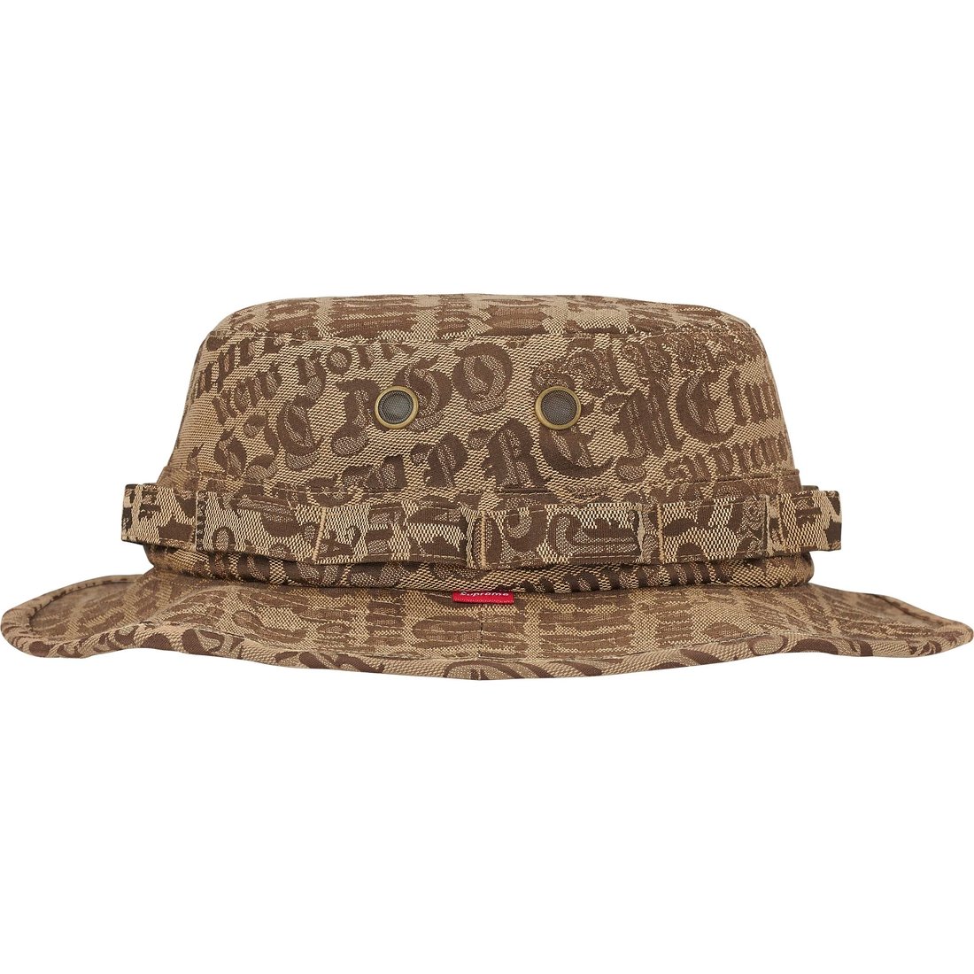 Supreme Cities Jacquard Boonie (SS25) - Tan - $68
