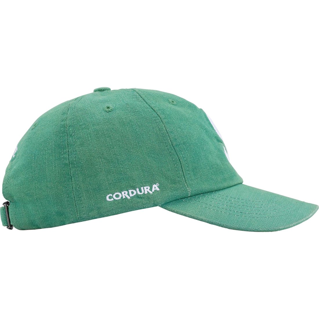 Supreme Cordura Denim S Logo 6-Panel (SS25) - Green - $54