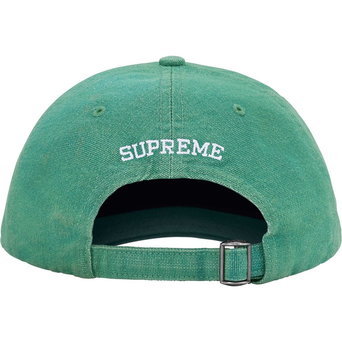 Supreme Cordura Denim S Logo 6-Panel (SS25) - Green - $54