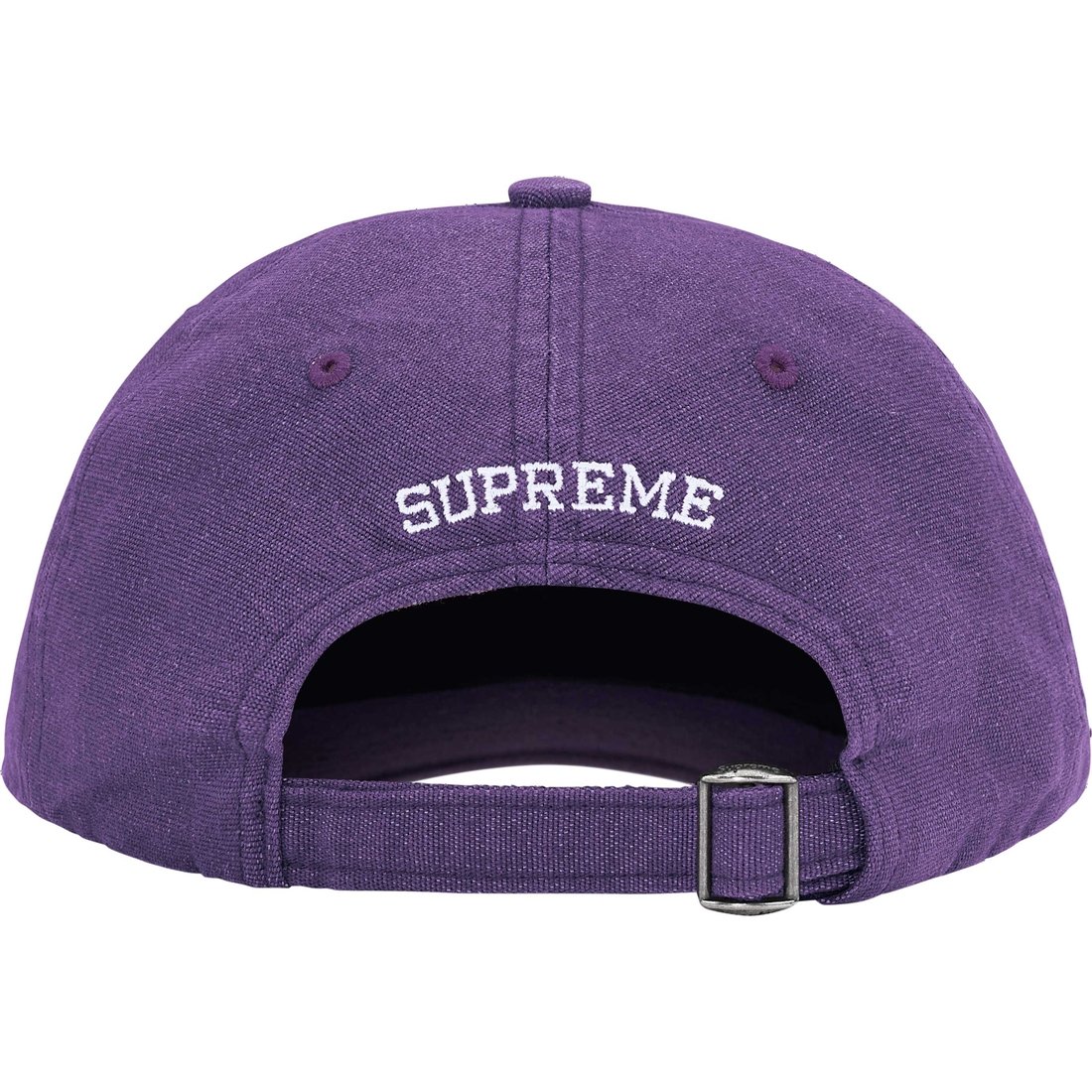 Supreme Cordura Denim S Logo 6-Panel (SS25) - Purple - $54