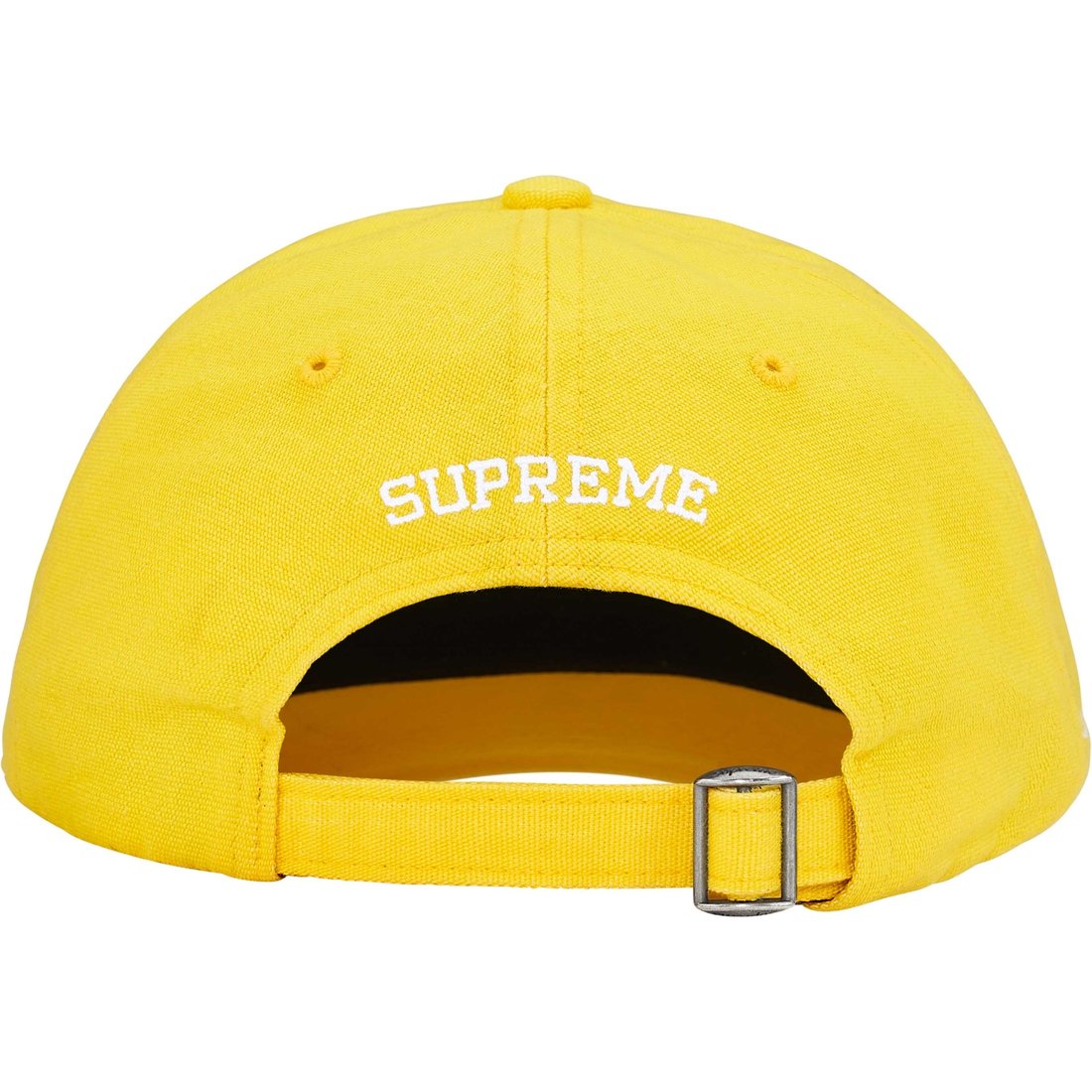 Supreme Cordura Denim S Logo 6-Panel (SS25) - Yellow - $54