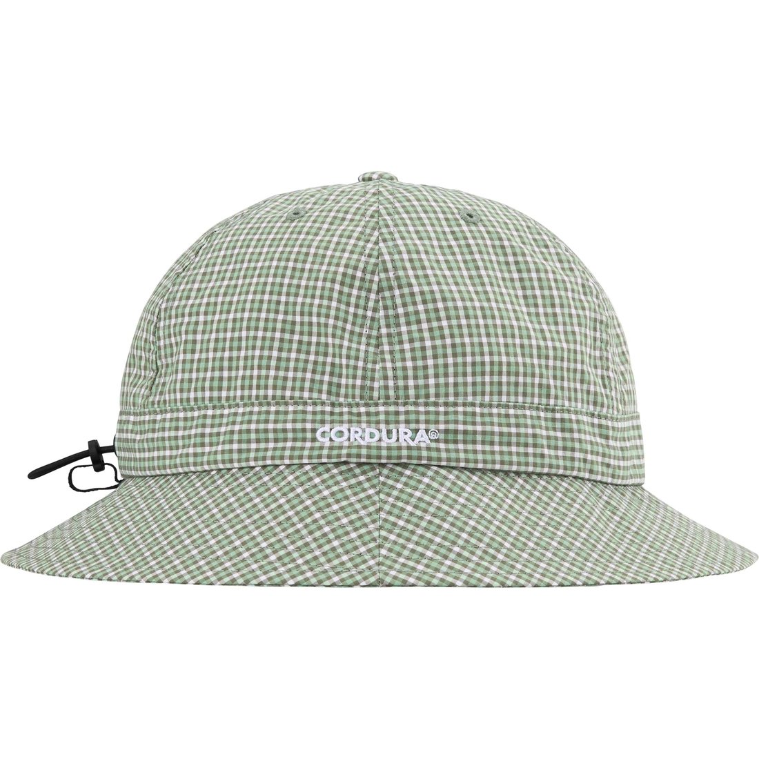 Supreme Cordura Plaid Bell Hat (SS25) - Olive - $58