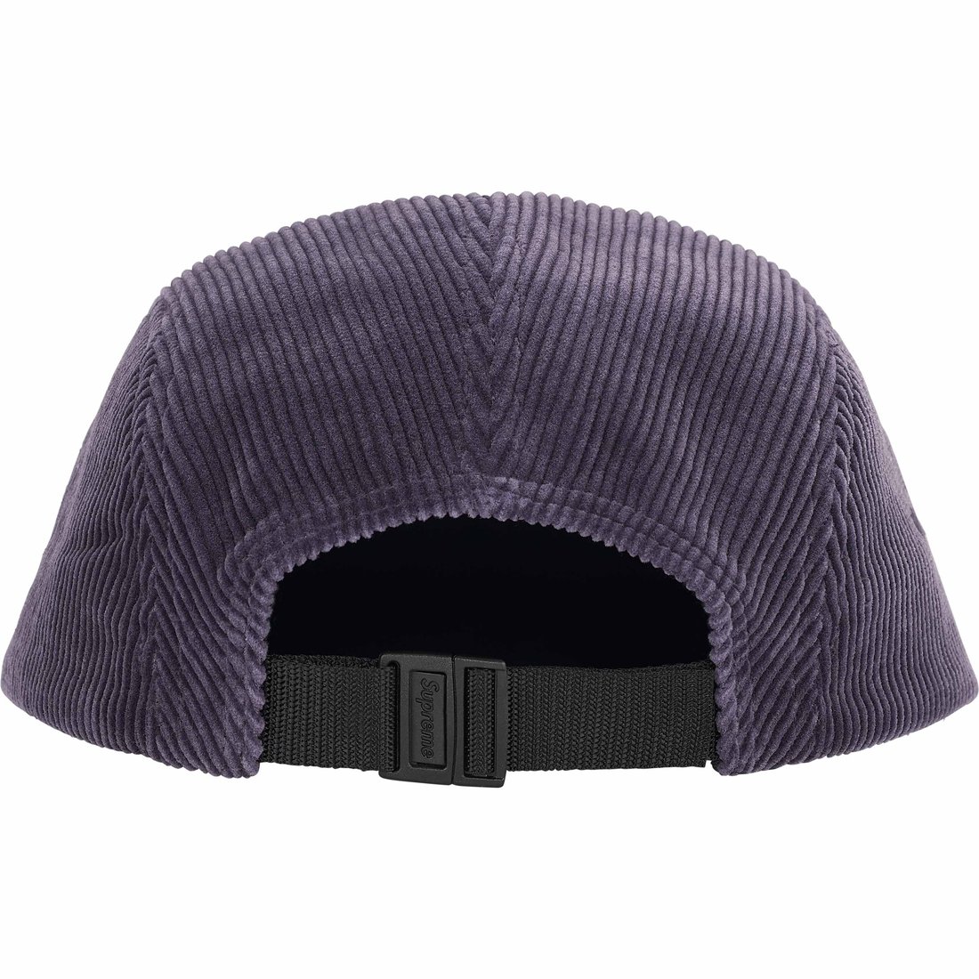 Supreme Corduroy Camp Cap (SS25) - Navy - $48