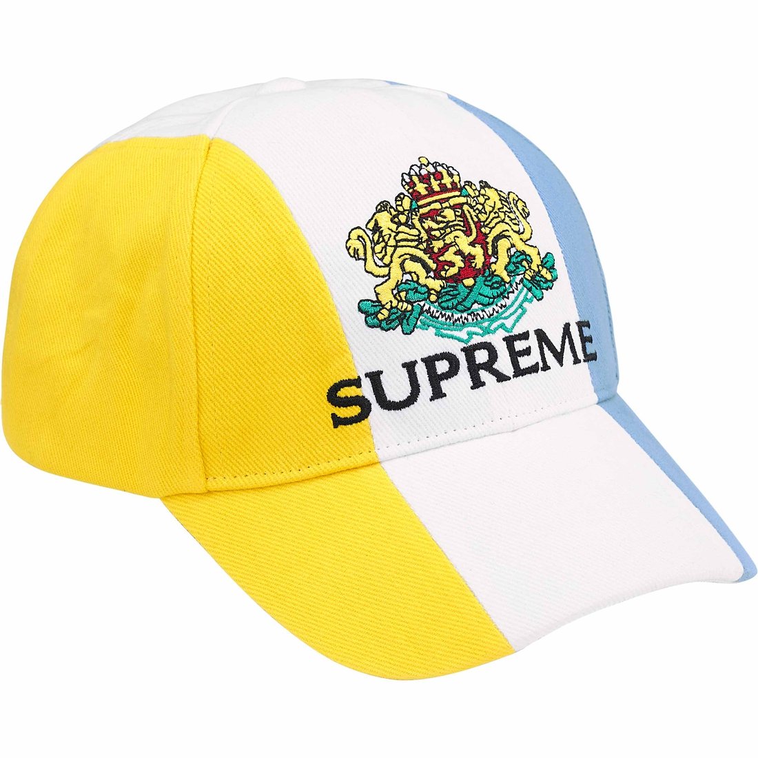 Supreme Crest 6-Panel (SS25) - White - $48