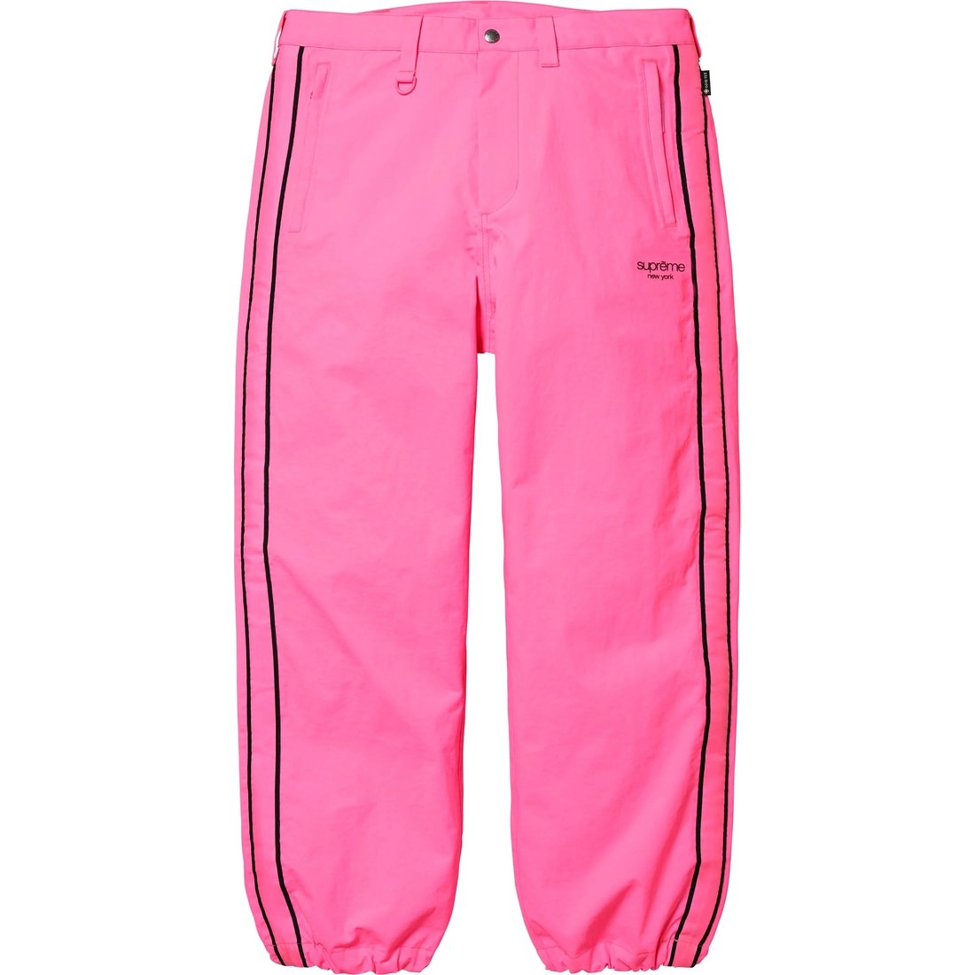 Supreme GORE-TEX Stripe Pant (SS25) - Fluorescent Pink - $228