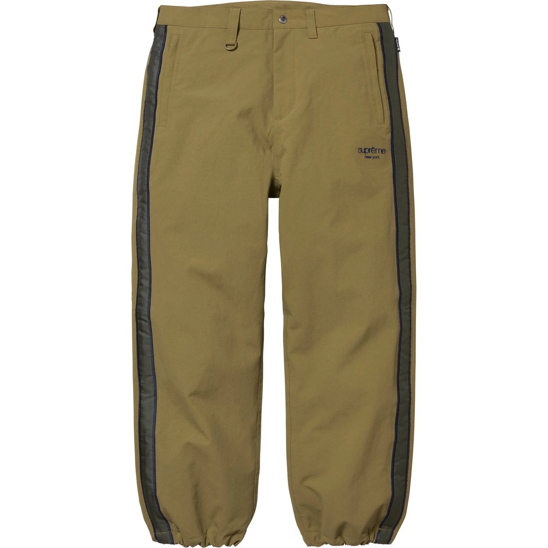 Supreme GORE-TEX Stripe Pant (SS25) - Olive - $228