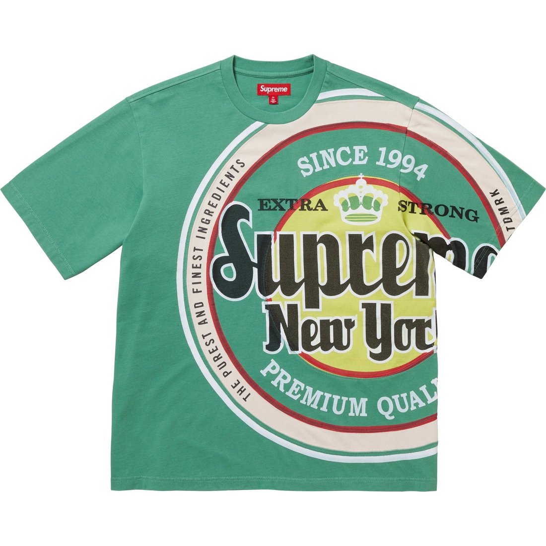 Supreme Lager S S Top (SS25) - Green - $98