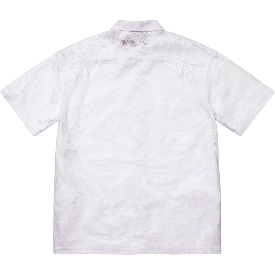 Supreme Last Supper Lace S S Shirt (SS25) - White - $148