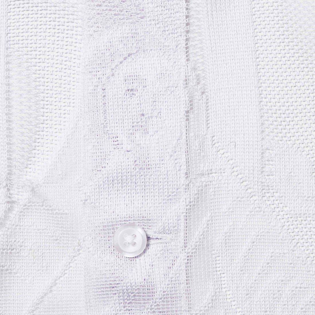 Supreme Last Supper Lace S S Shirt (SS25) - White - $148
