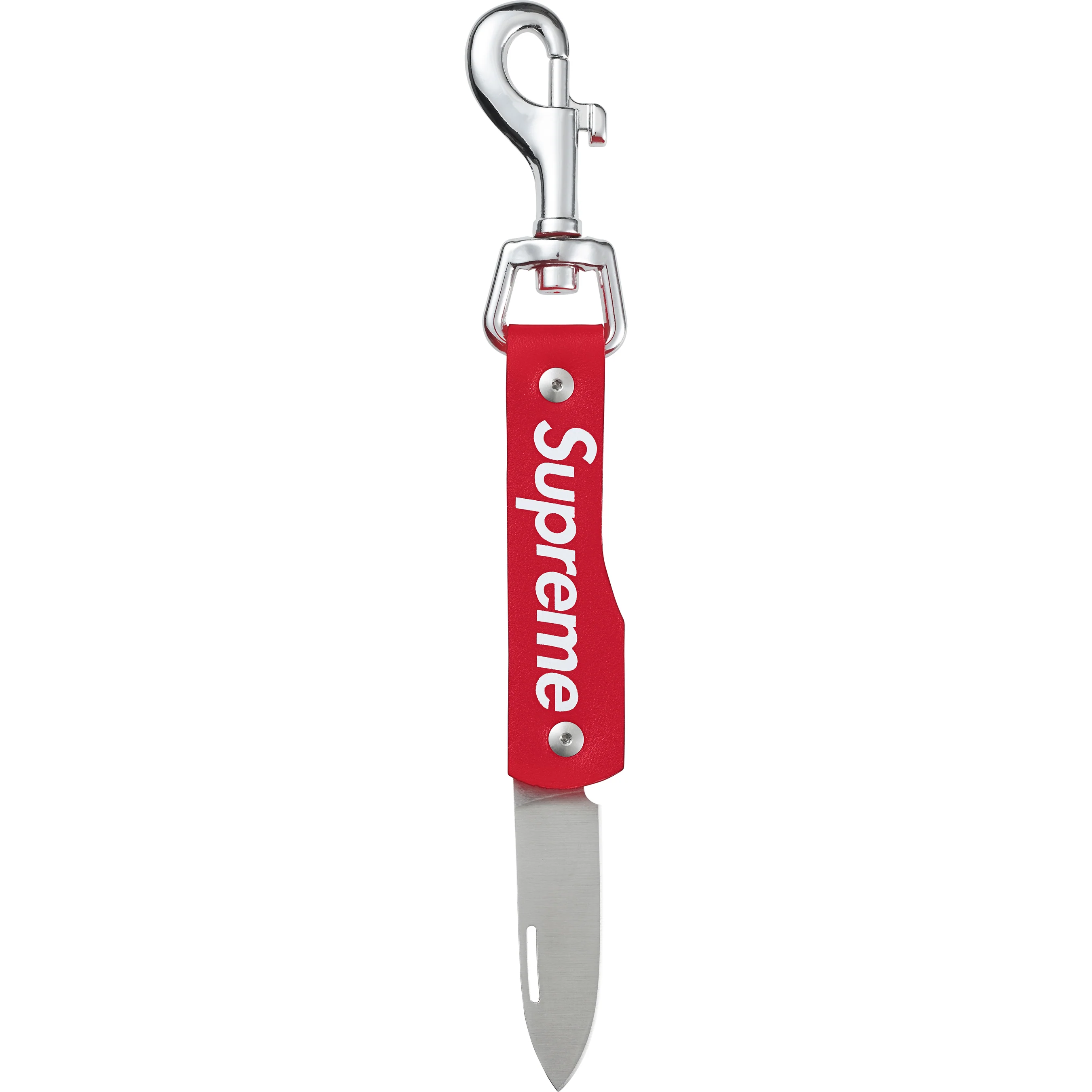 Supreme Leather Clip Knife (SS25) - $138