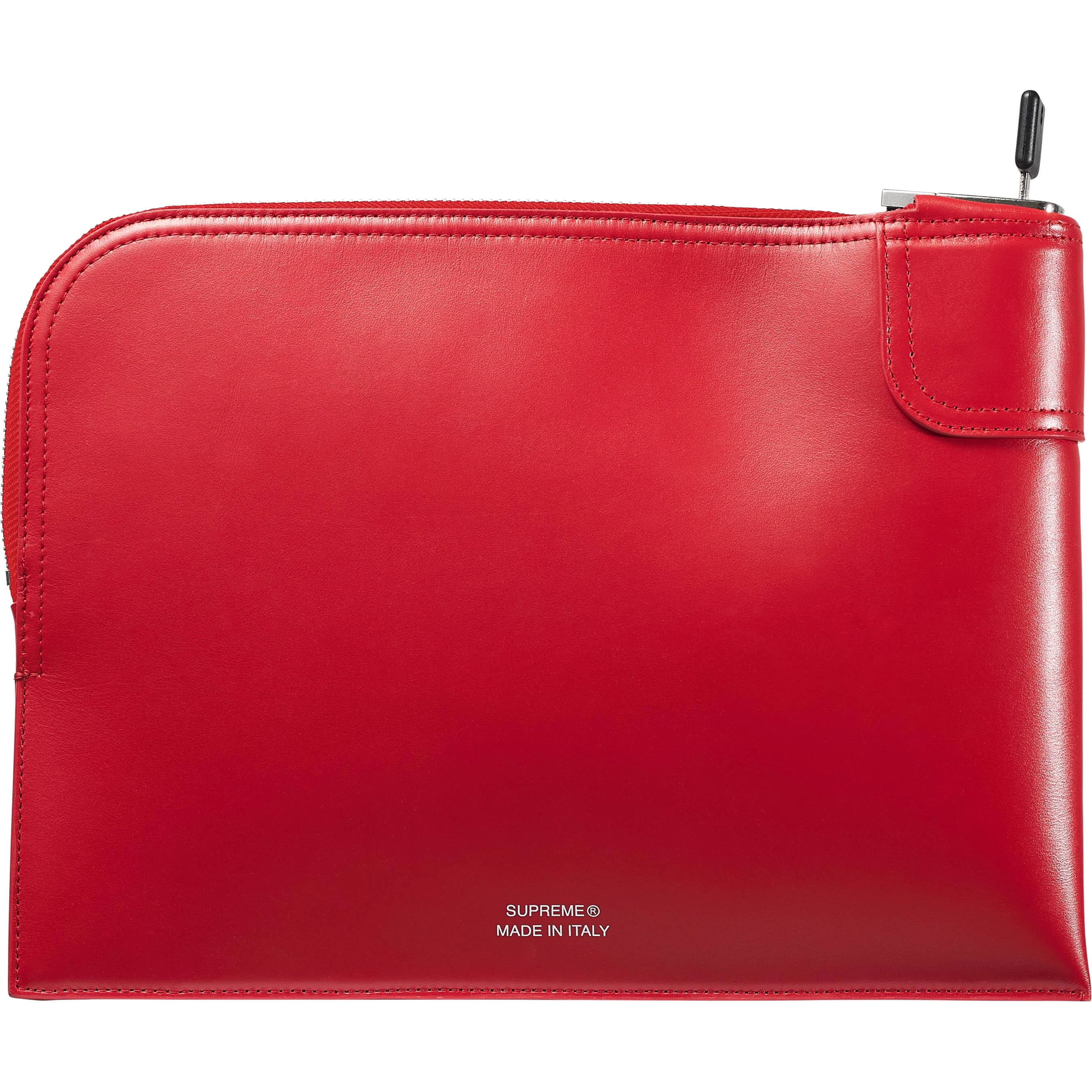 Supreme Leather Money Bag (SS25) - $368