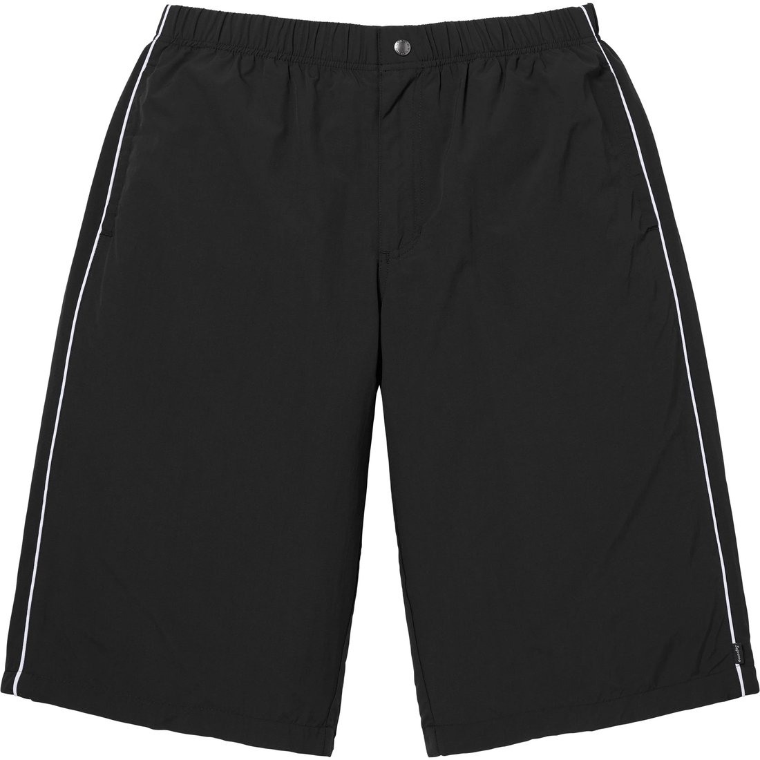 Supreme Long Nylon Short (SS25) - Black - $128