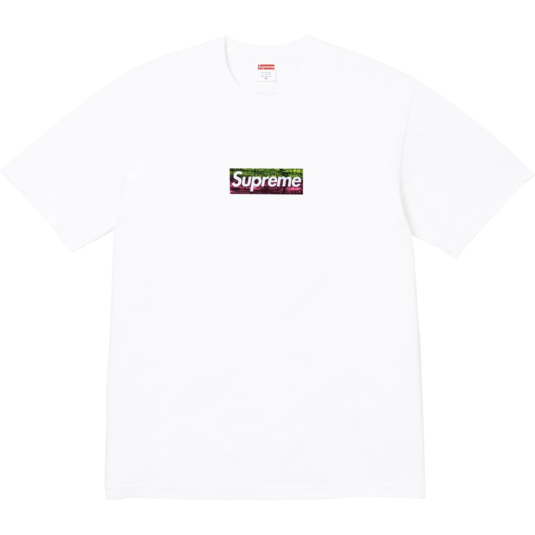 Supreme Los Angeles Fire Relief Box Logo Tee (SS25) - White - $54