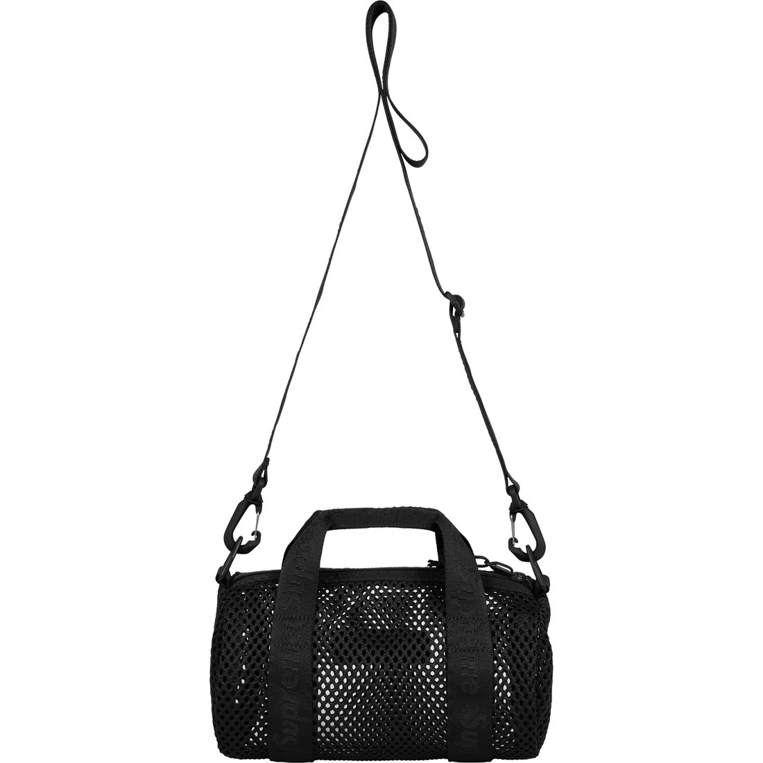 Supreme Mesh Mini Duffle Bag (SS25) - Black - $48
