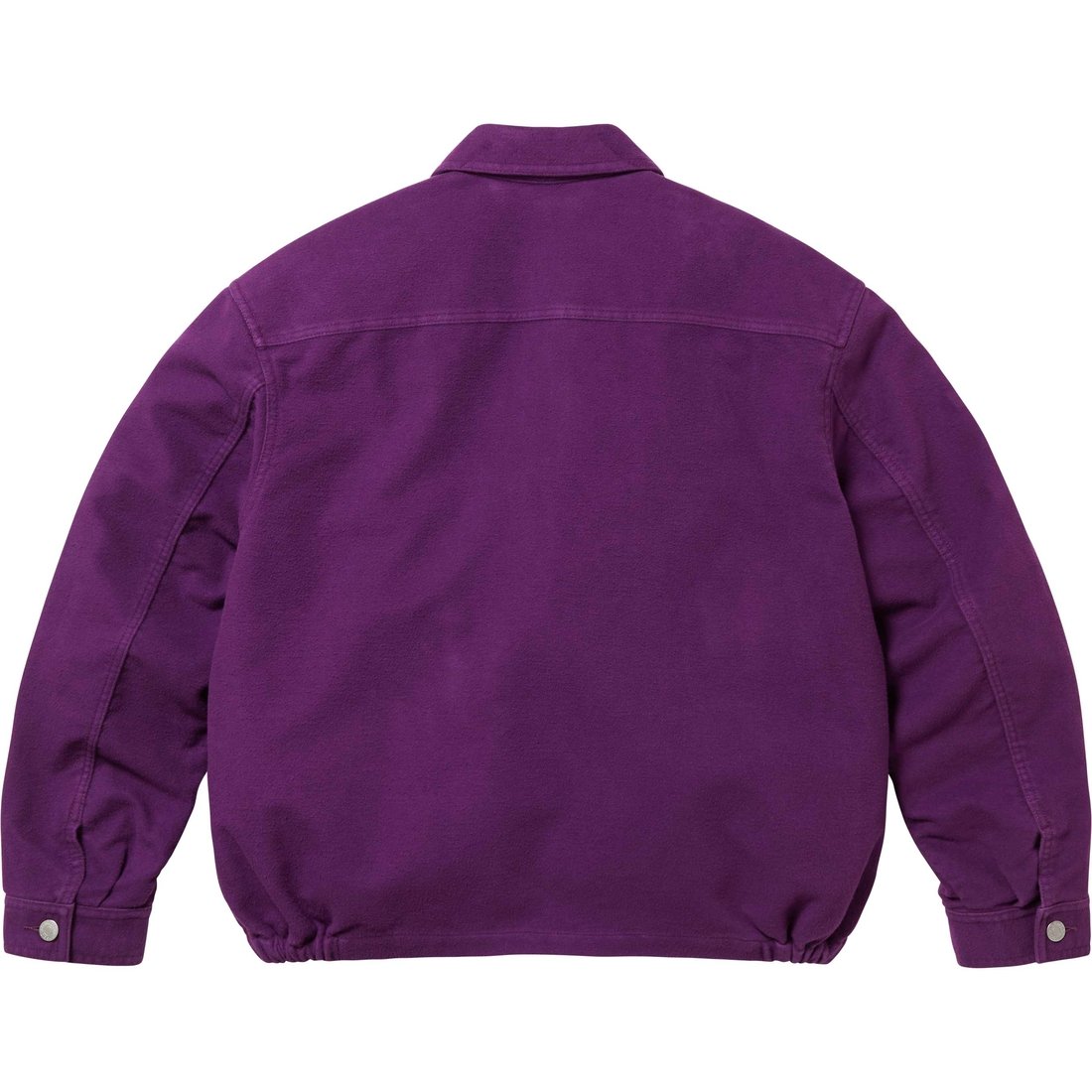 Supreme Moleskin Work Jacket (SS25) - Purple - $238