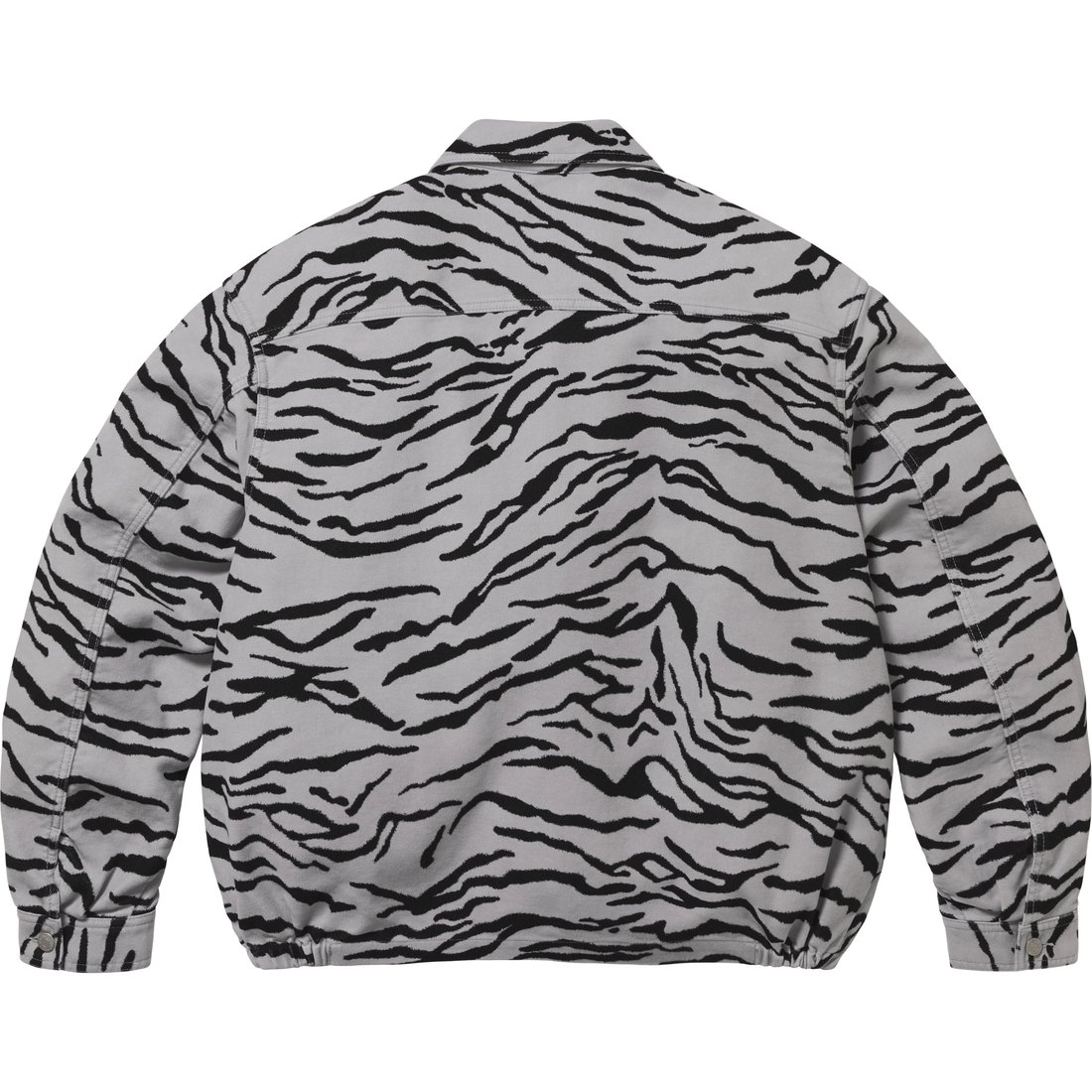 Supreme Moleskin Work Jacket (SS25) - Zebra - $238