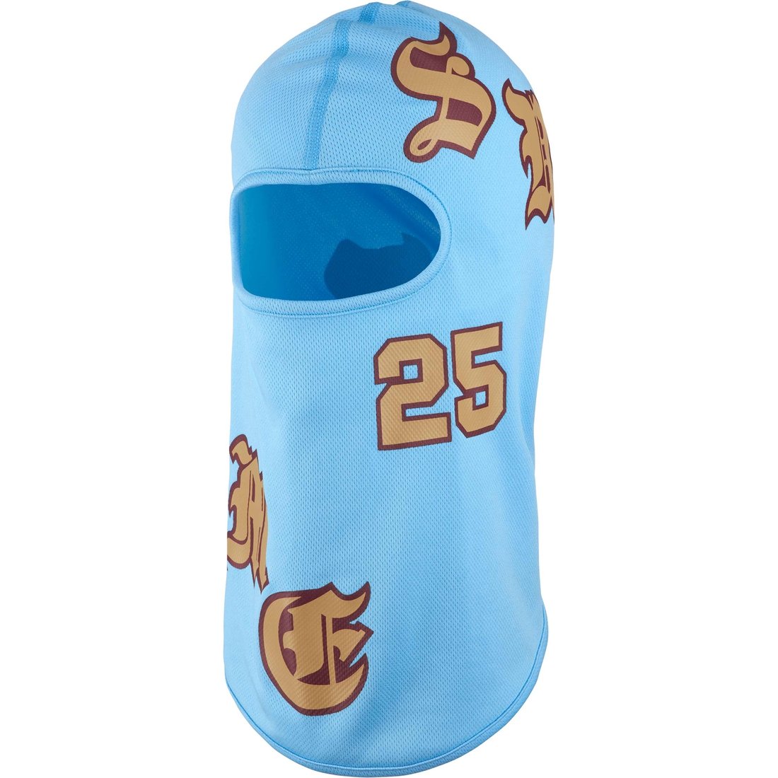 Supreme Old English Lightweight Balaclava (SS25) - Light Blue - $28